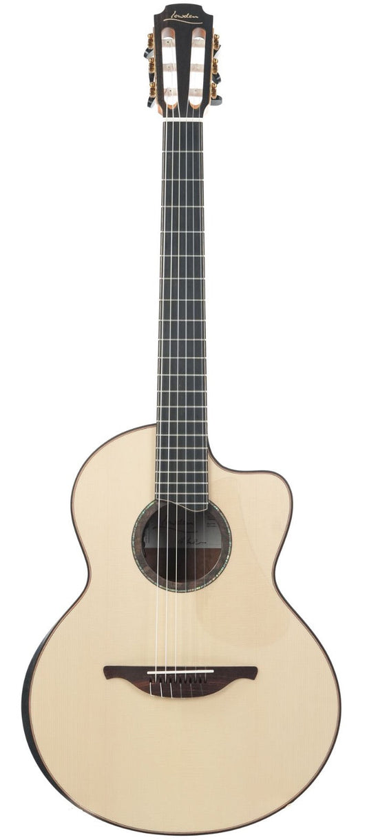Lowden S50J Mastergrade Quilted Mahogany Alpine Spruce