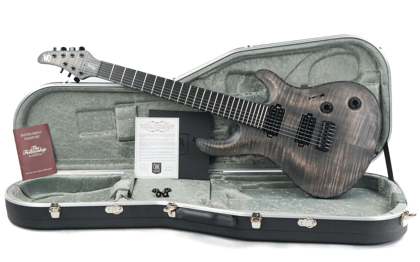Mayones Regius Core 7 Antique Black Matt 2023