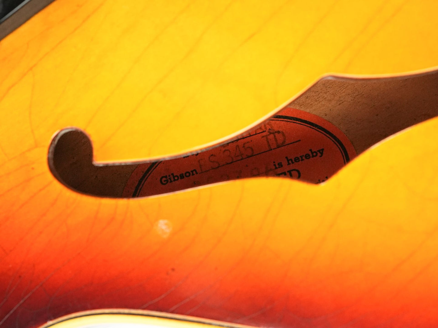 Gibson ES345TD Sunburst 1967