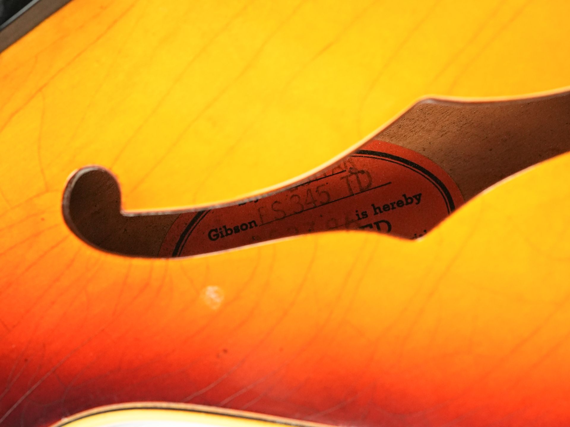 Gibson ES345TD Sunburst 1967
