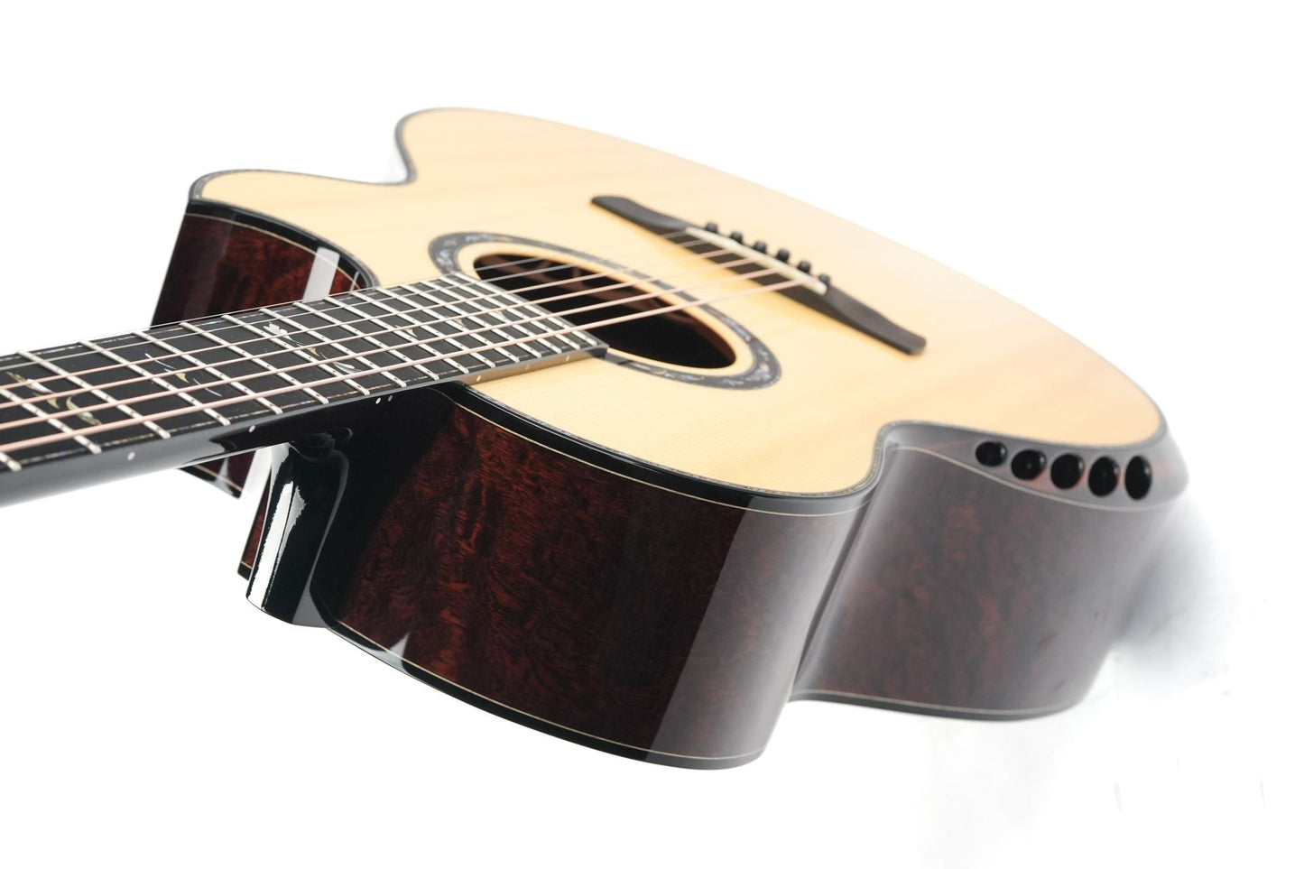 Kevin Ryan Nightingale Quilted Mahogany European Spruce 2022