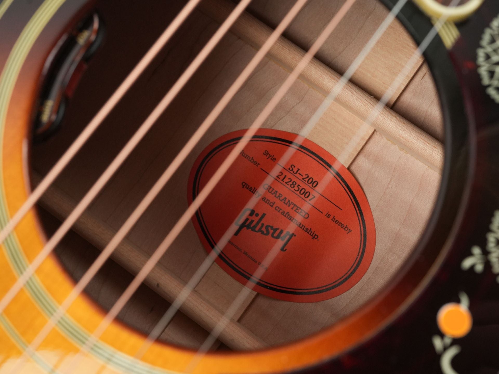 Gibson SJ200 Original Vintage Sunburst #21285007