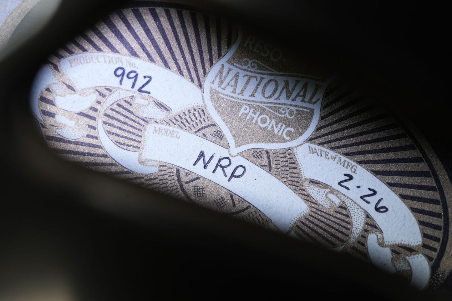 National NRP 12 Fret Steel 12 String