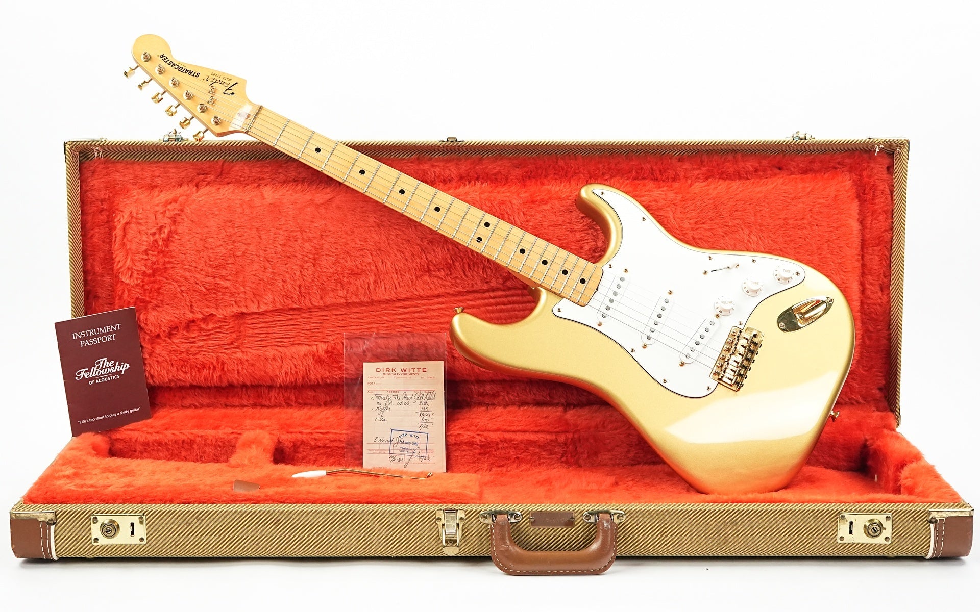 Fender Gold Stratocaster 1982