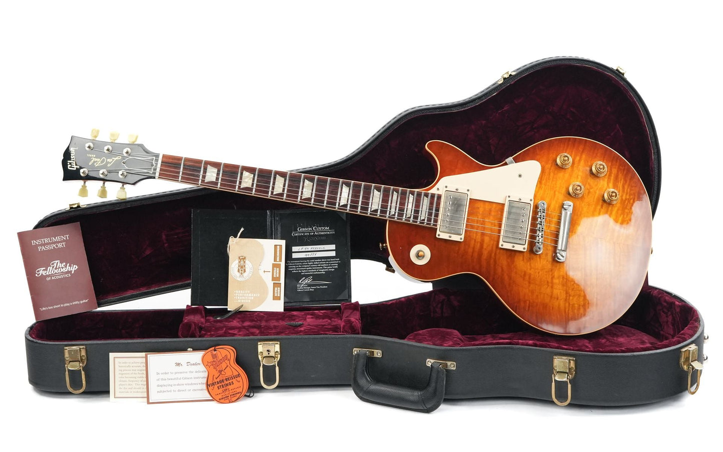Gibson Custom 1959 Les Paul Reissue Iced Tea Sunburst 2009