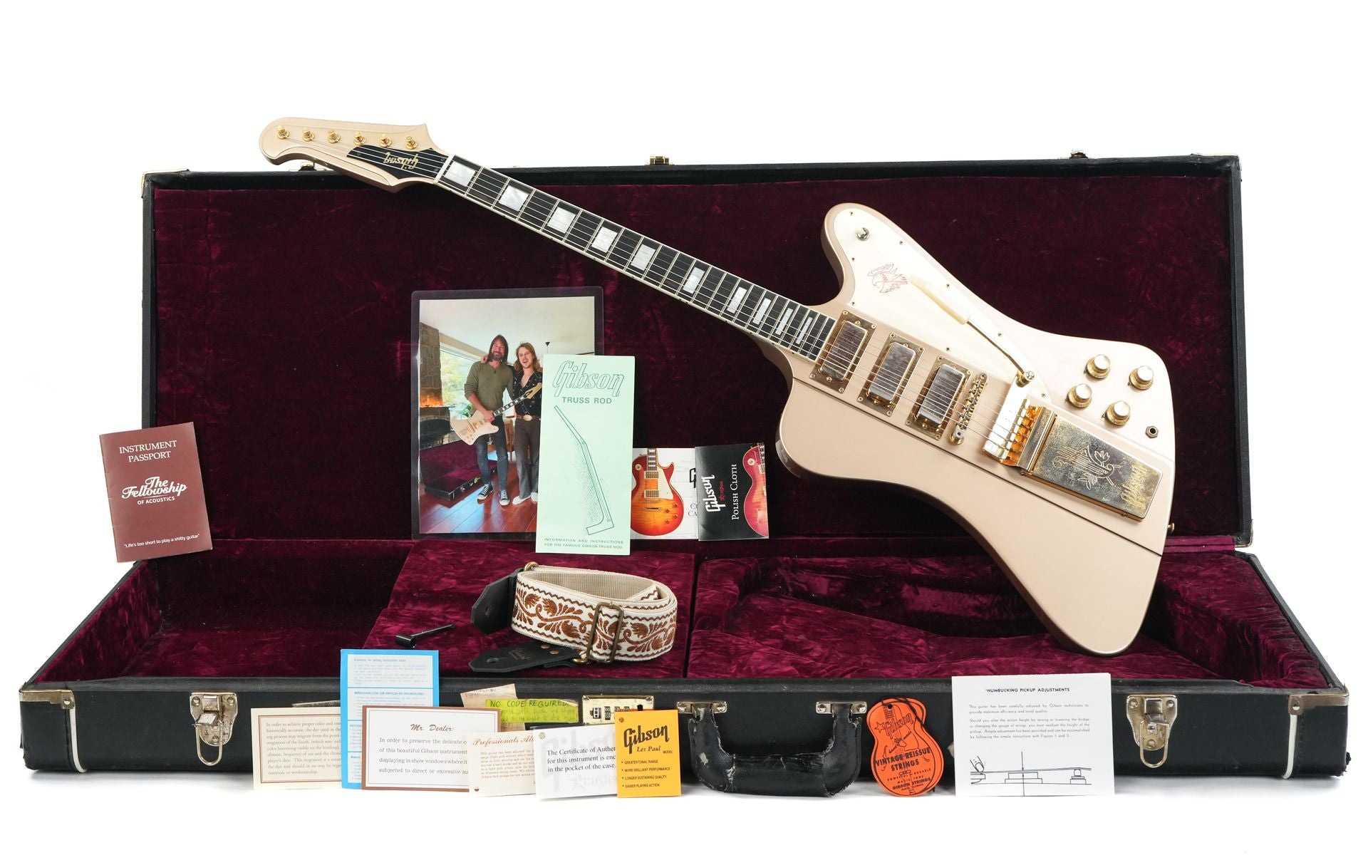 Gibson Custom 1965 Firebird VII Reissue Golden Mist Limited Edition 2013