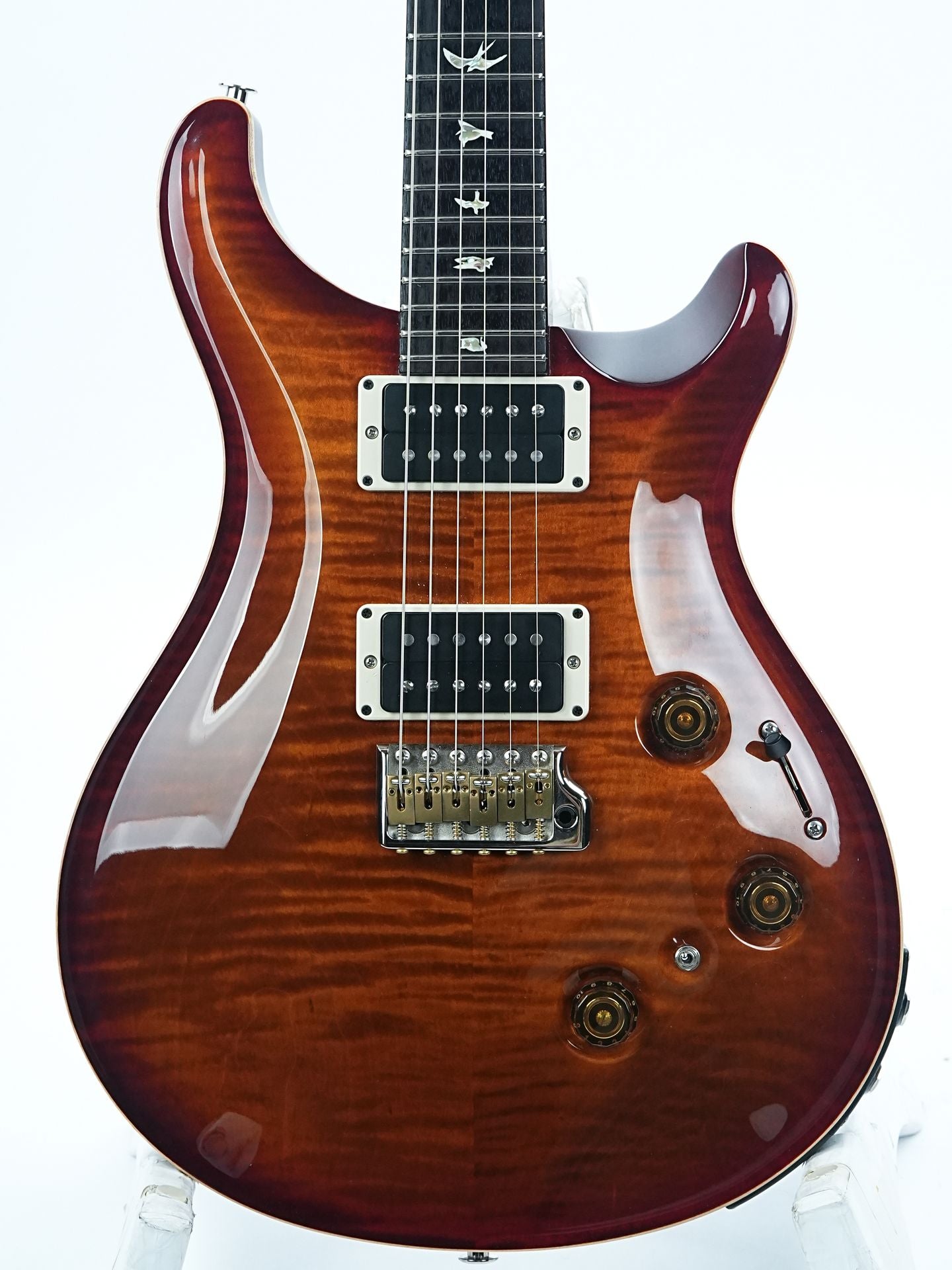PRS Custom 24 Piezo Dark Cherry Sunburst 2023