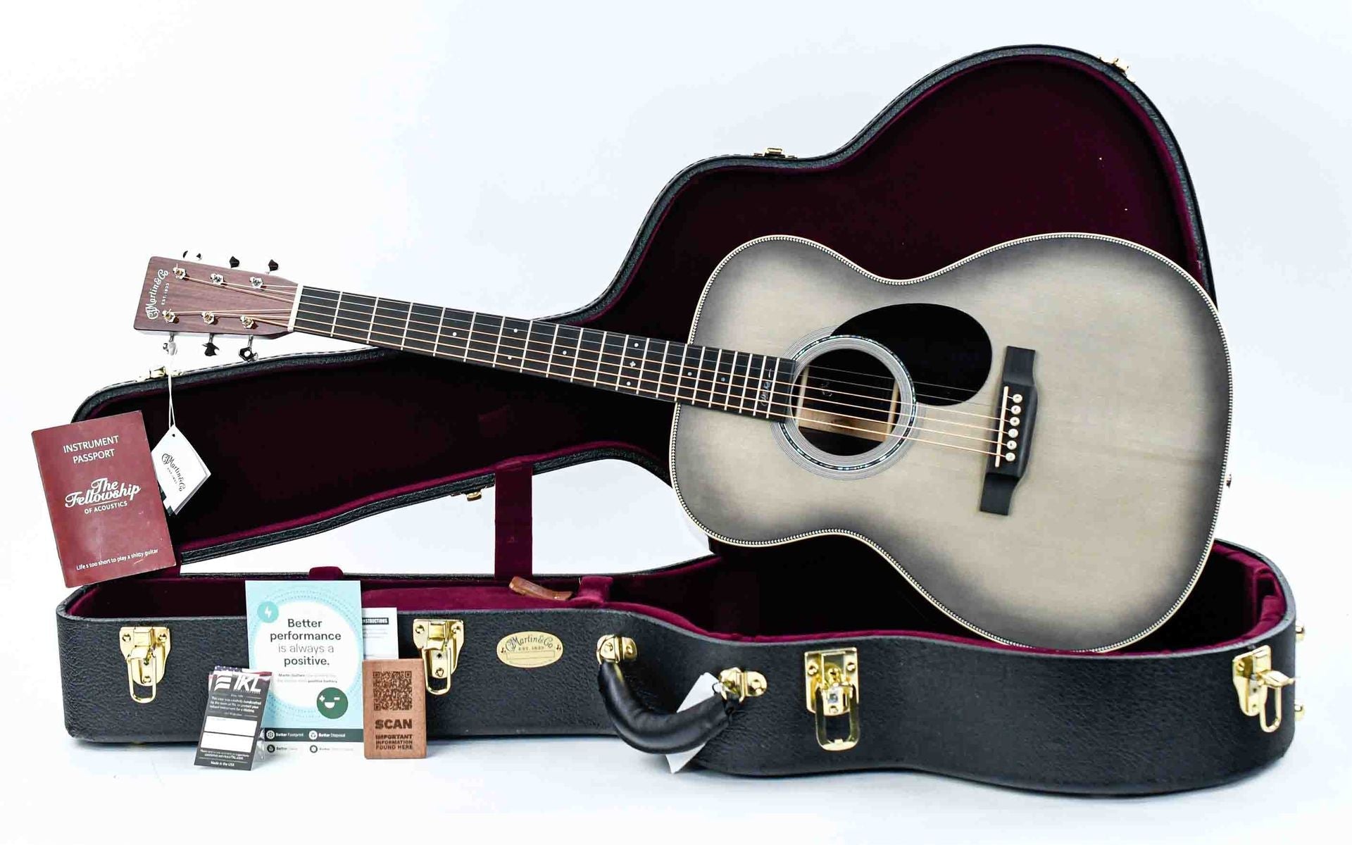 Martin OMJM Platinum 20th Anniversary Edition