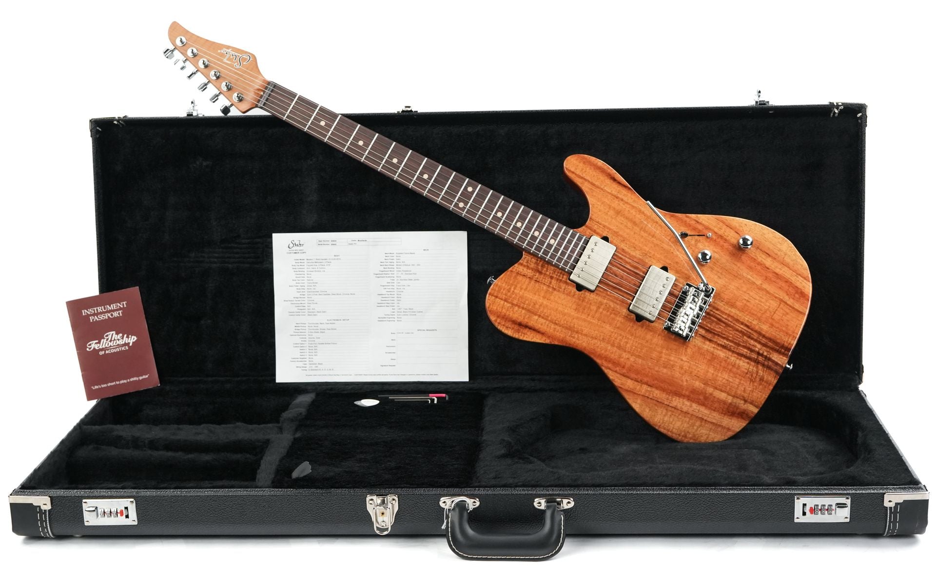 Suhr Custom Modern T Figured Koa