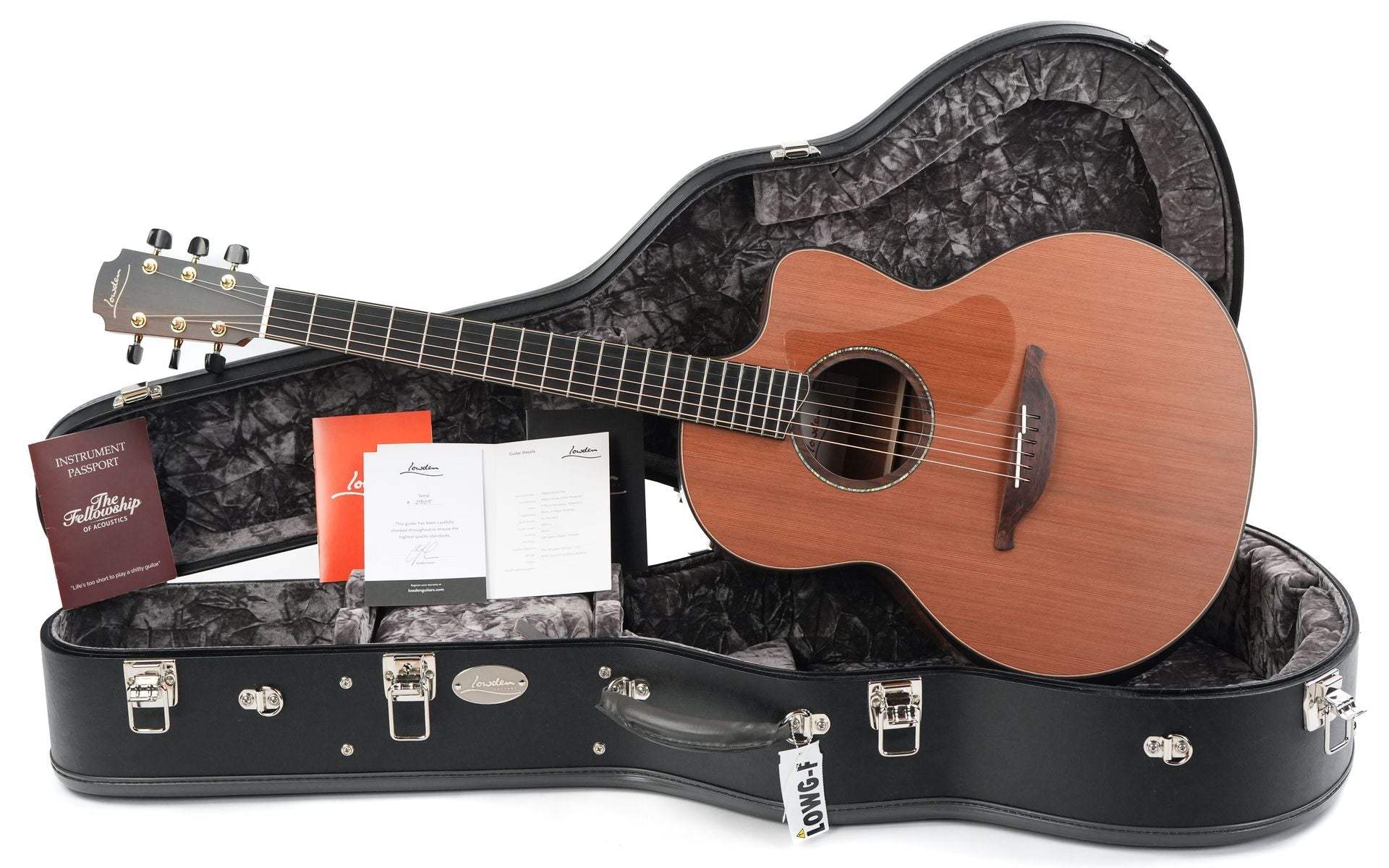 Lowden F50C Mastergrade Koa Sinker Redwood