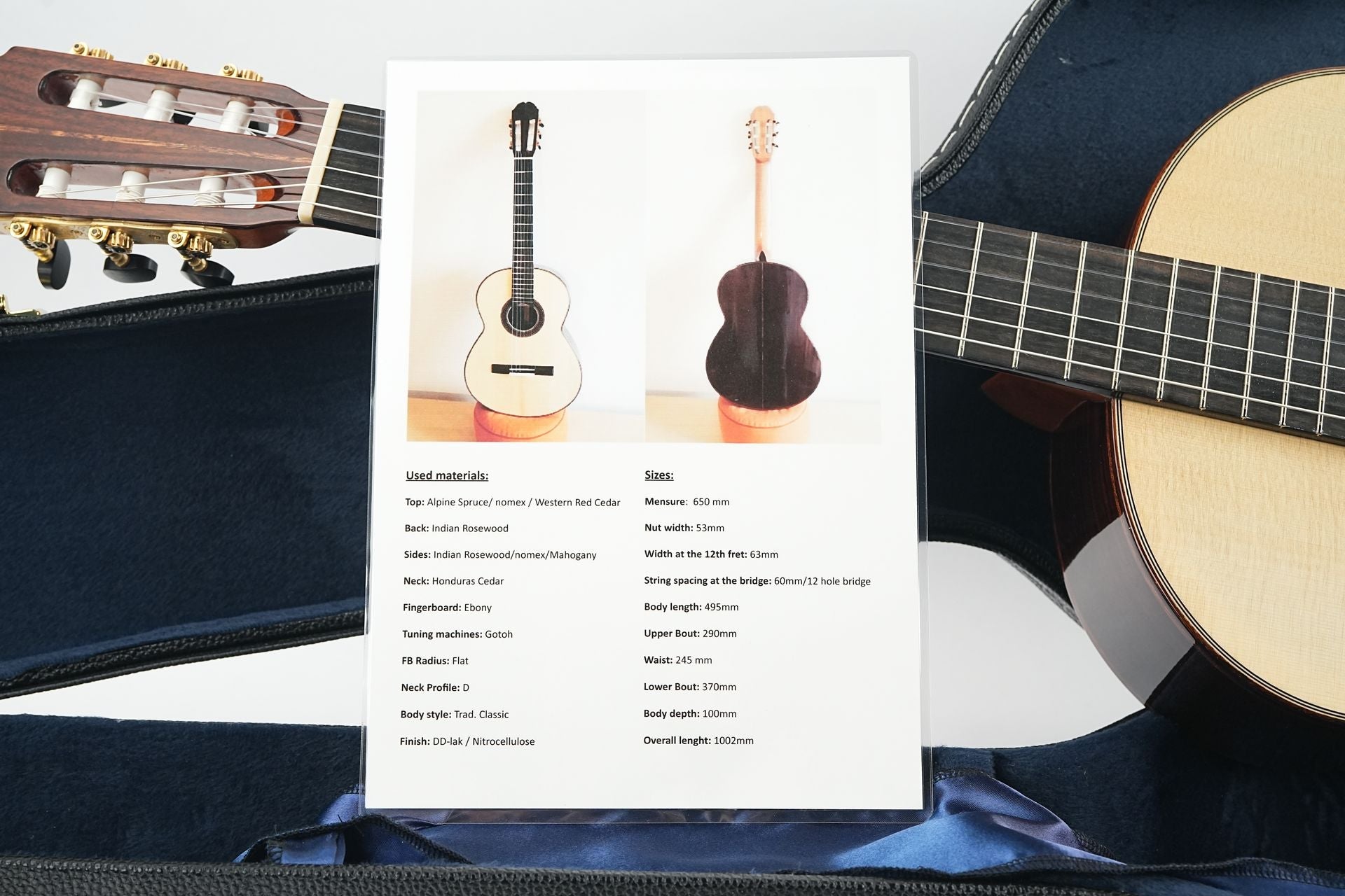 Mach Concert Double Top Spruce Rosewood