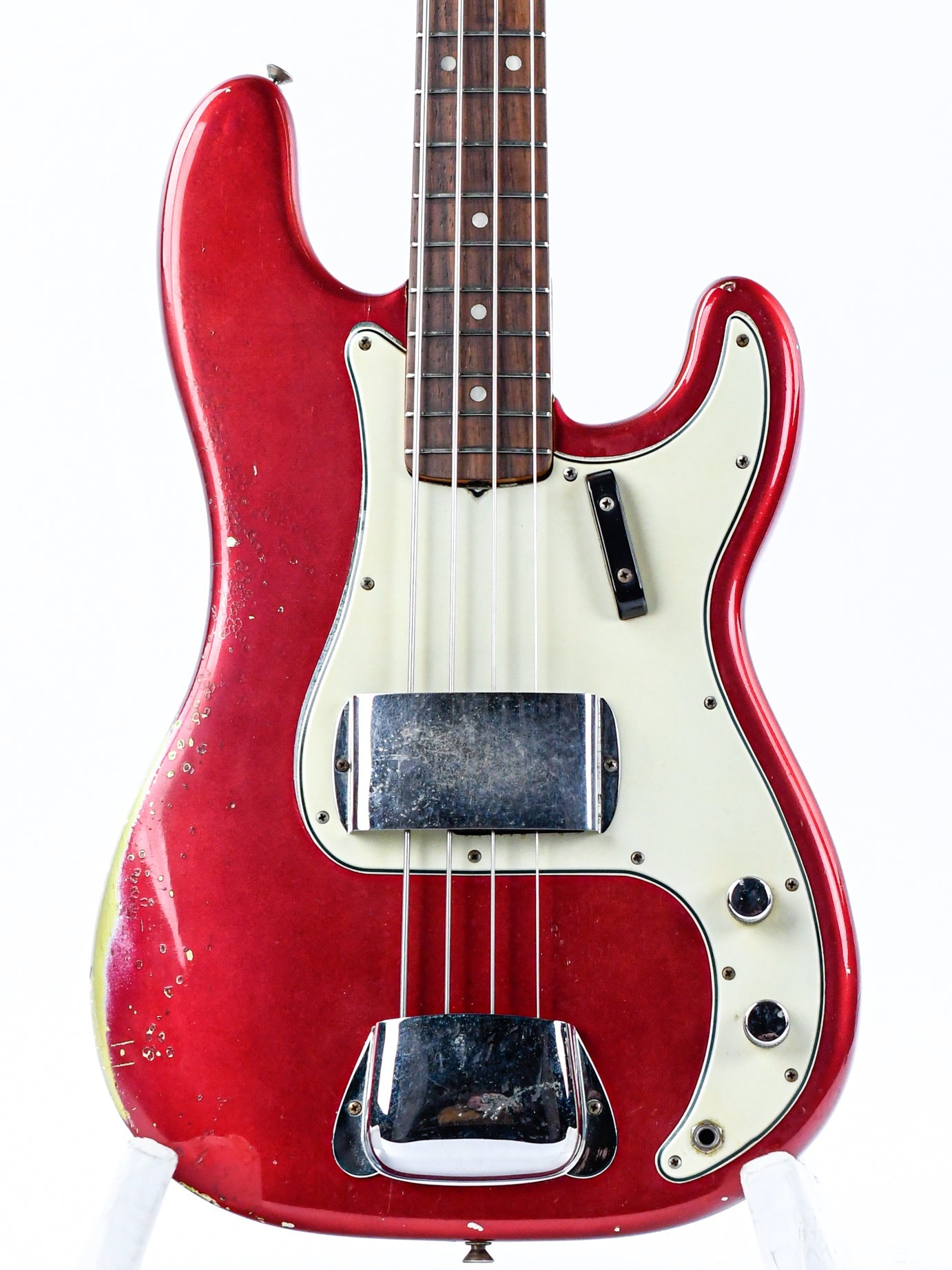 Fender Precision Bass Candy Apple Red 1965
