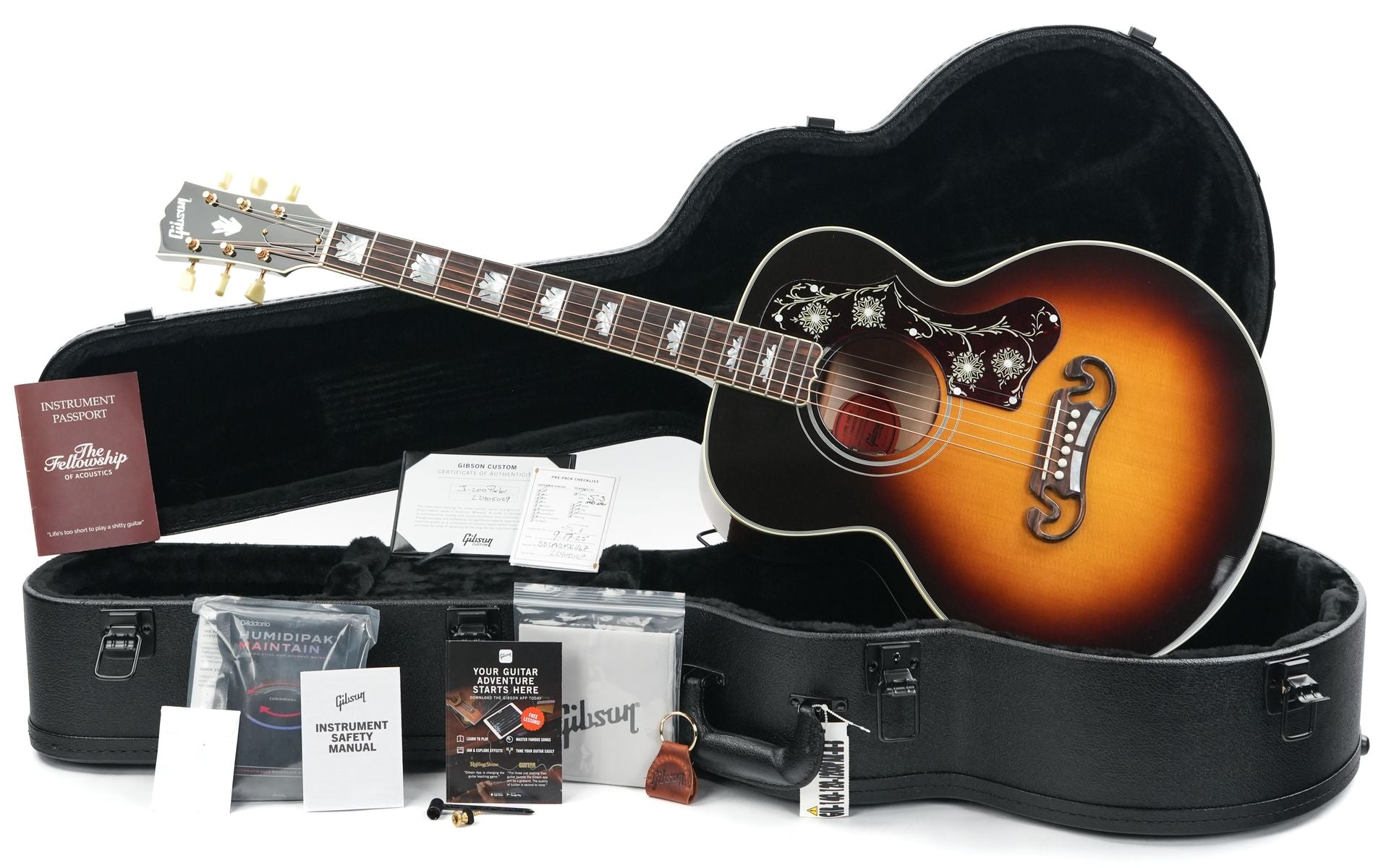 Gibson Custom J200 Parlor Vintage Sunburst