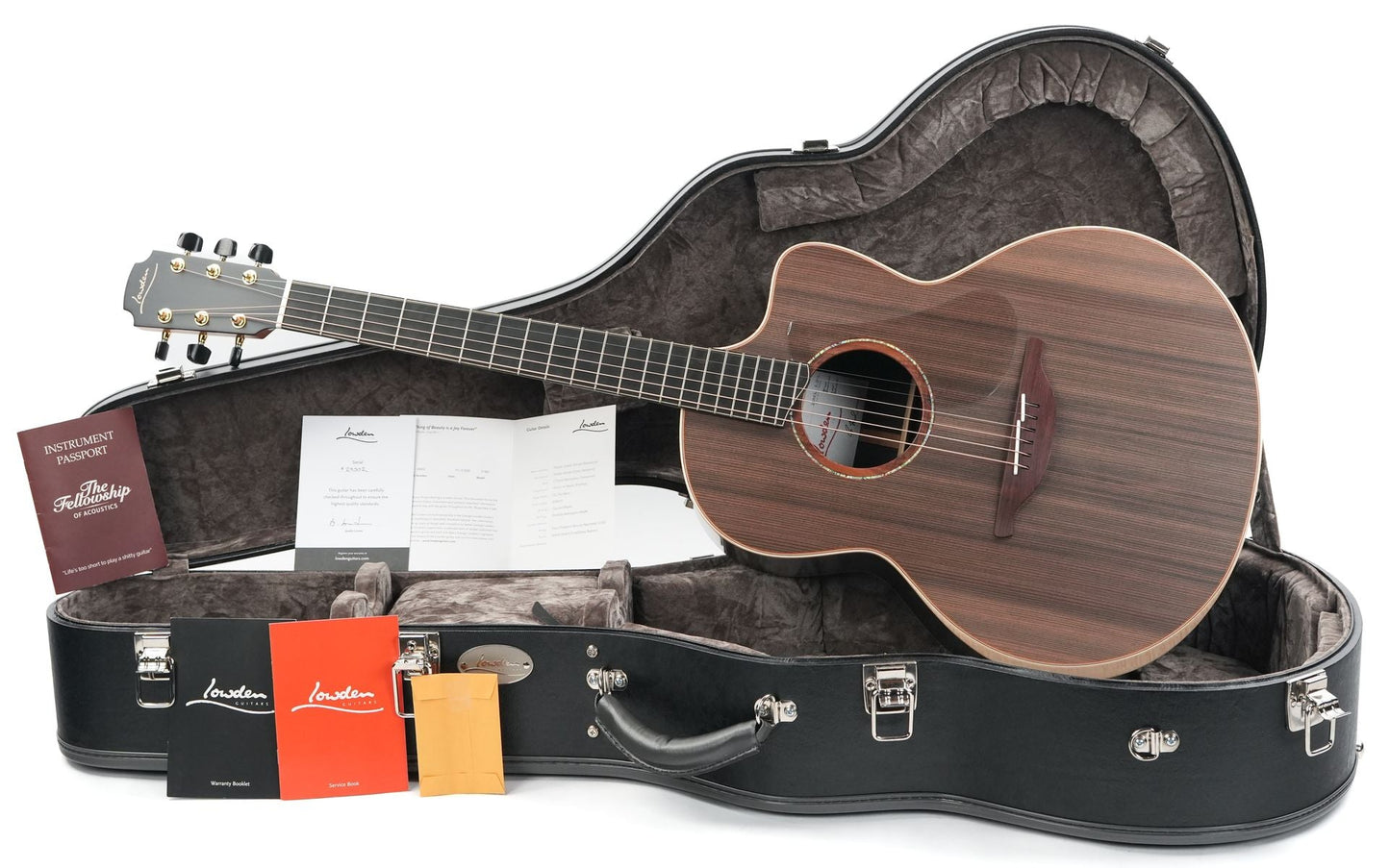 Lowden F50C African Blackwood Sinker Redwood