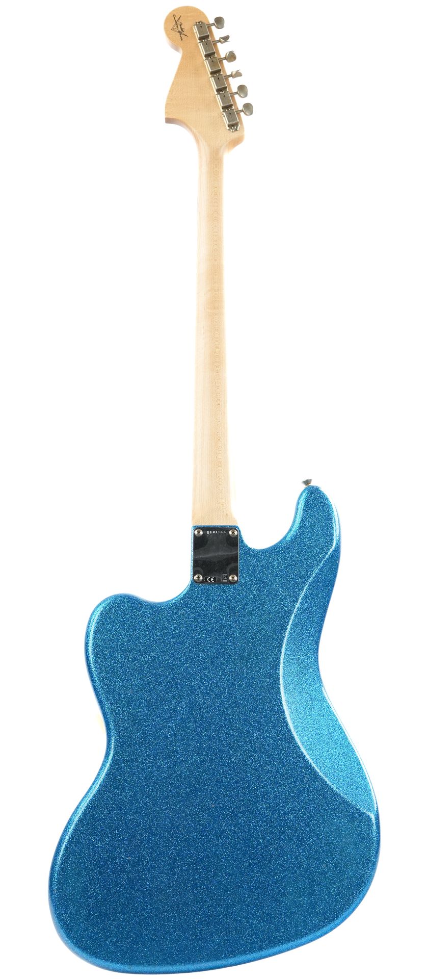 Fender Custom Shop Bass VI Journeyman Aged Blue Sparkle