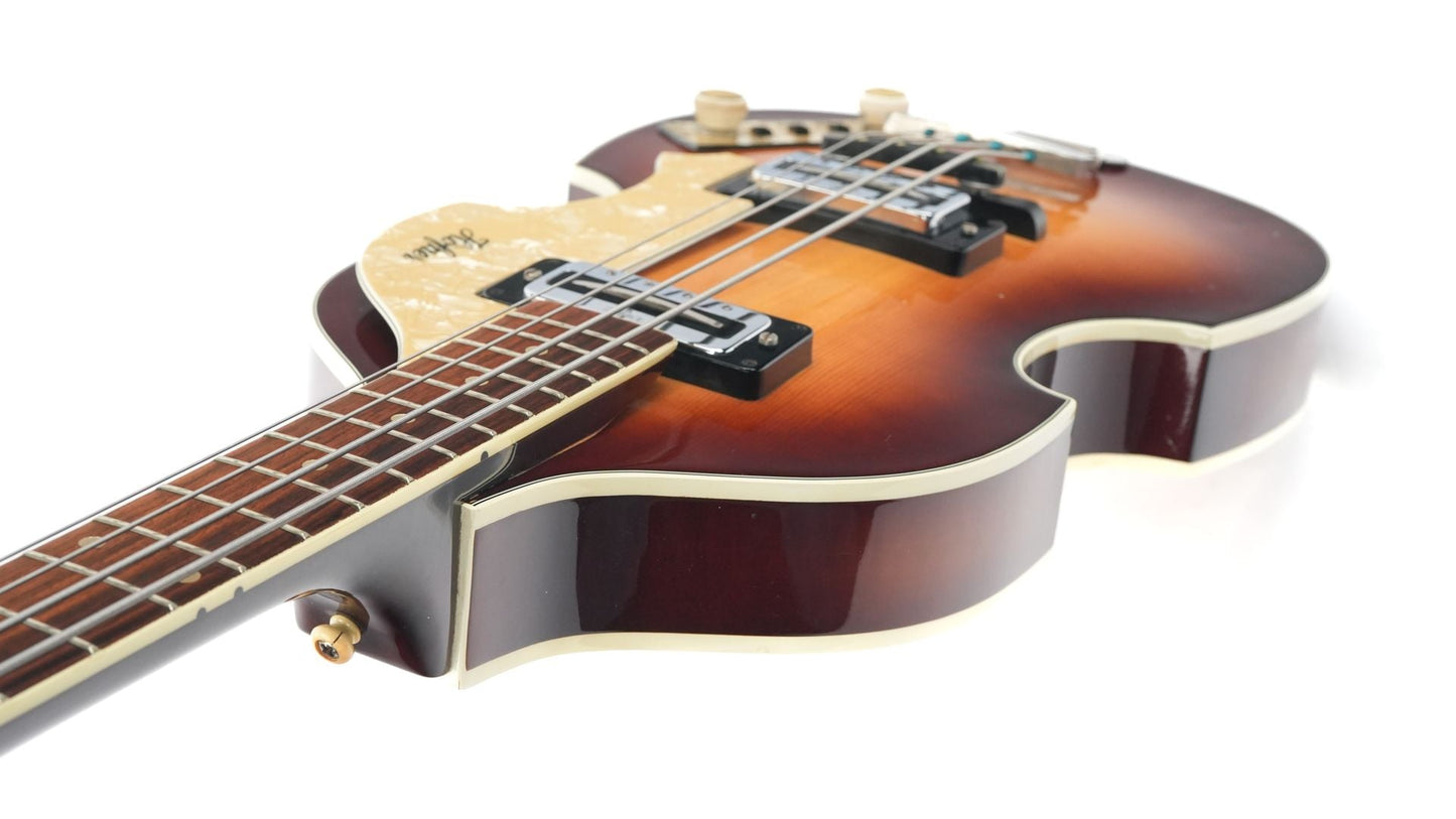 Hofner 500/1 Violin Bass 1968 with Apollo Matching Guitar