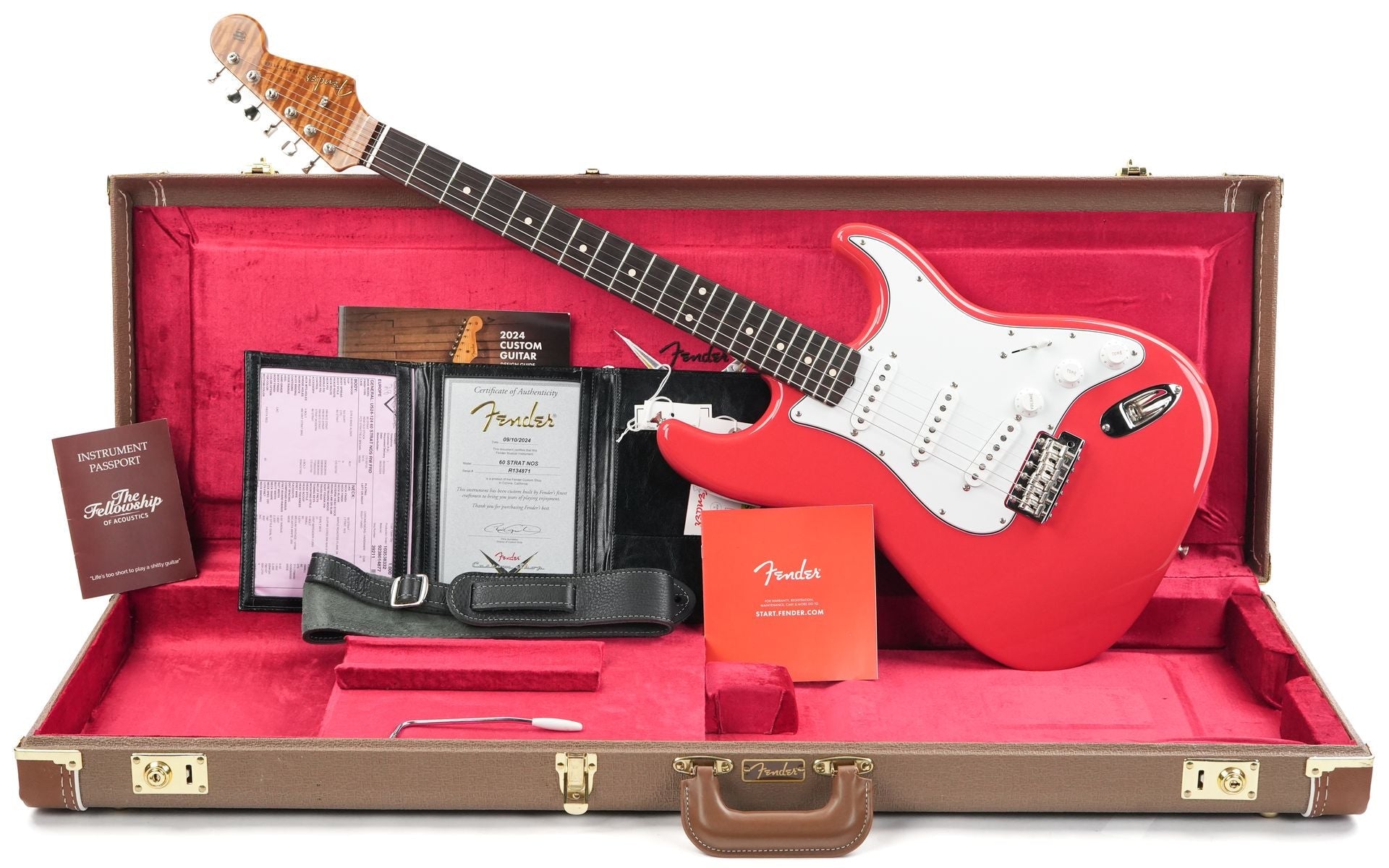 Fender Custom Shop '60 Stratocaster Fiesta Red NOS 2024