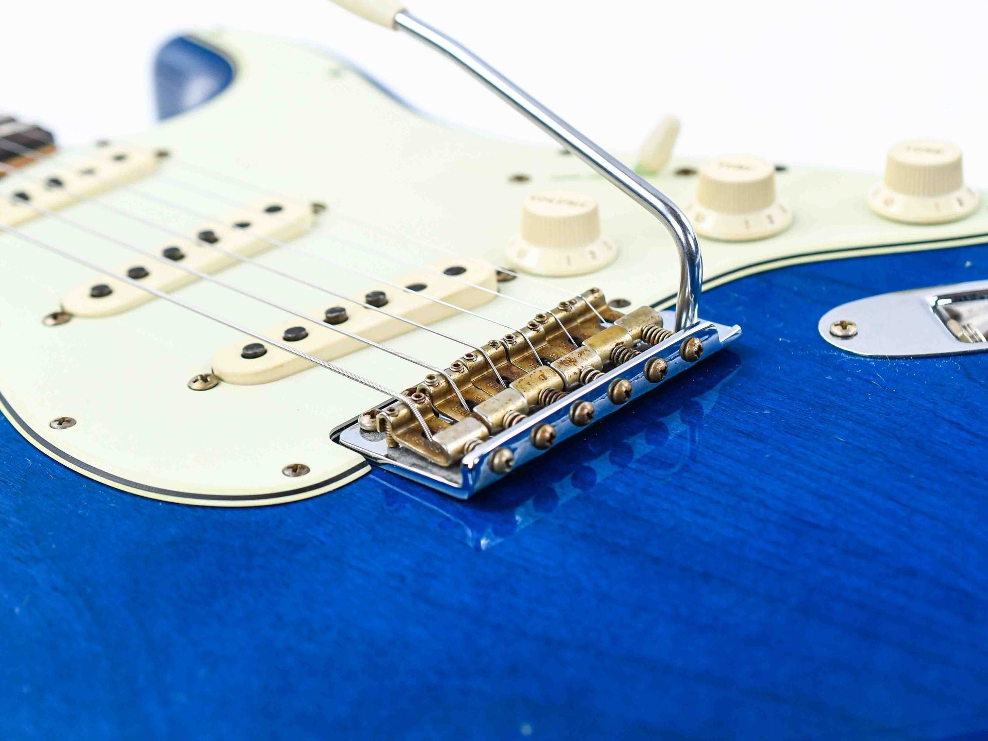 Fender Custom Shop 63 Stratocaster Journeyman Sapphire Blue Transparent