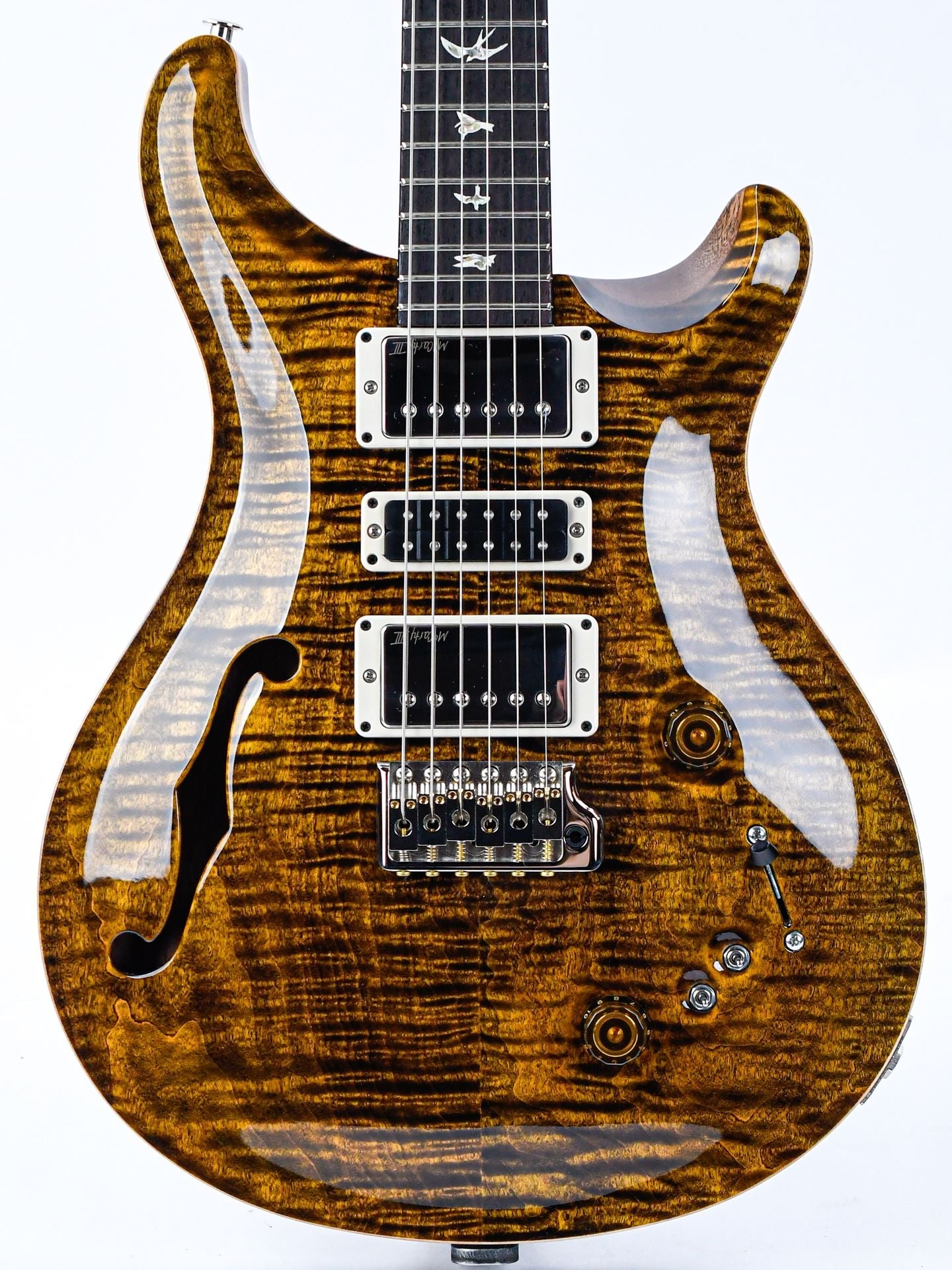 PRS Special 22 Semi Hollow Yellow Tiger