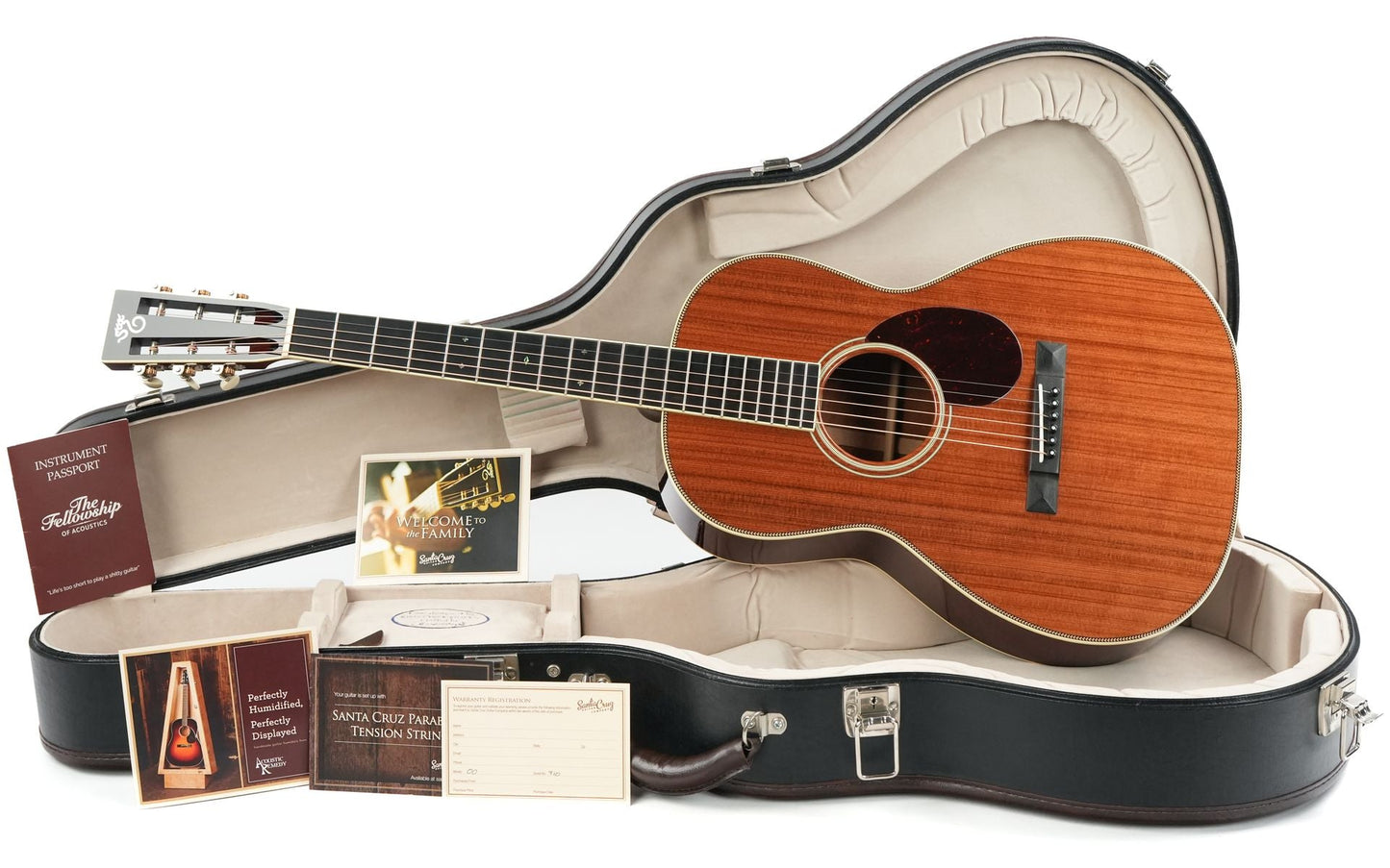 Santa Cruz 00 Sinker Redwood Fiddleback Mahogany 2016