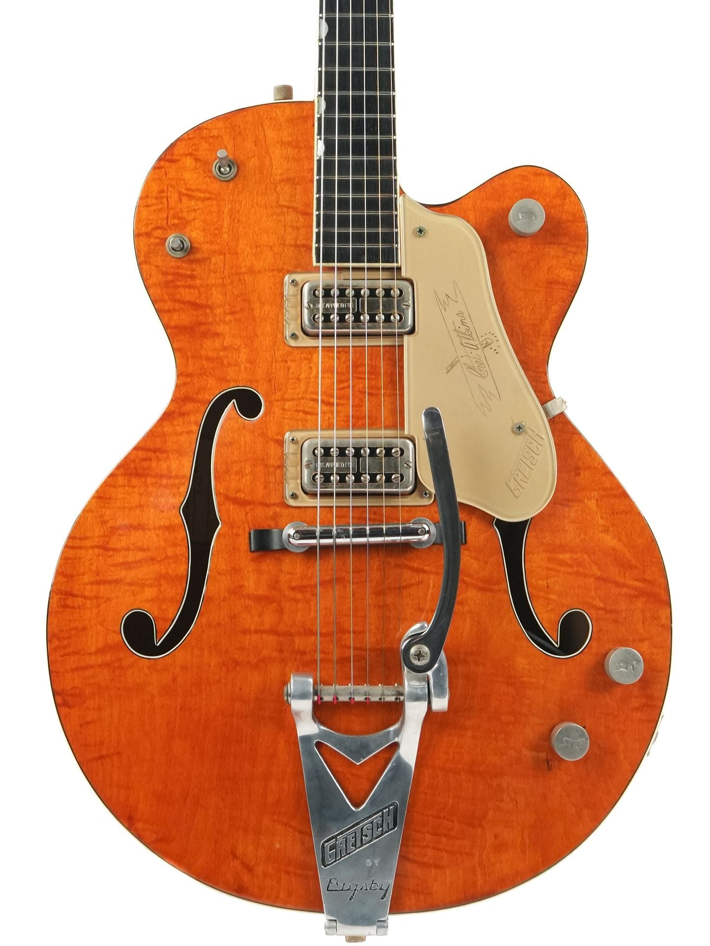 Gretsch 6120 Flame Top Orange 1960