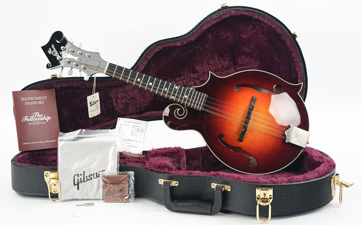 Gibson F5G Mandolin Dark Burst NH