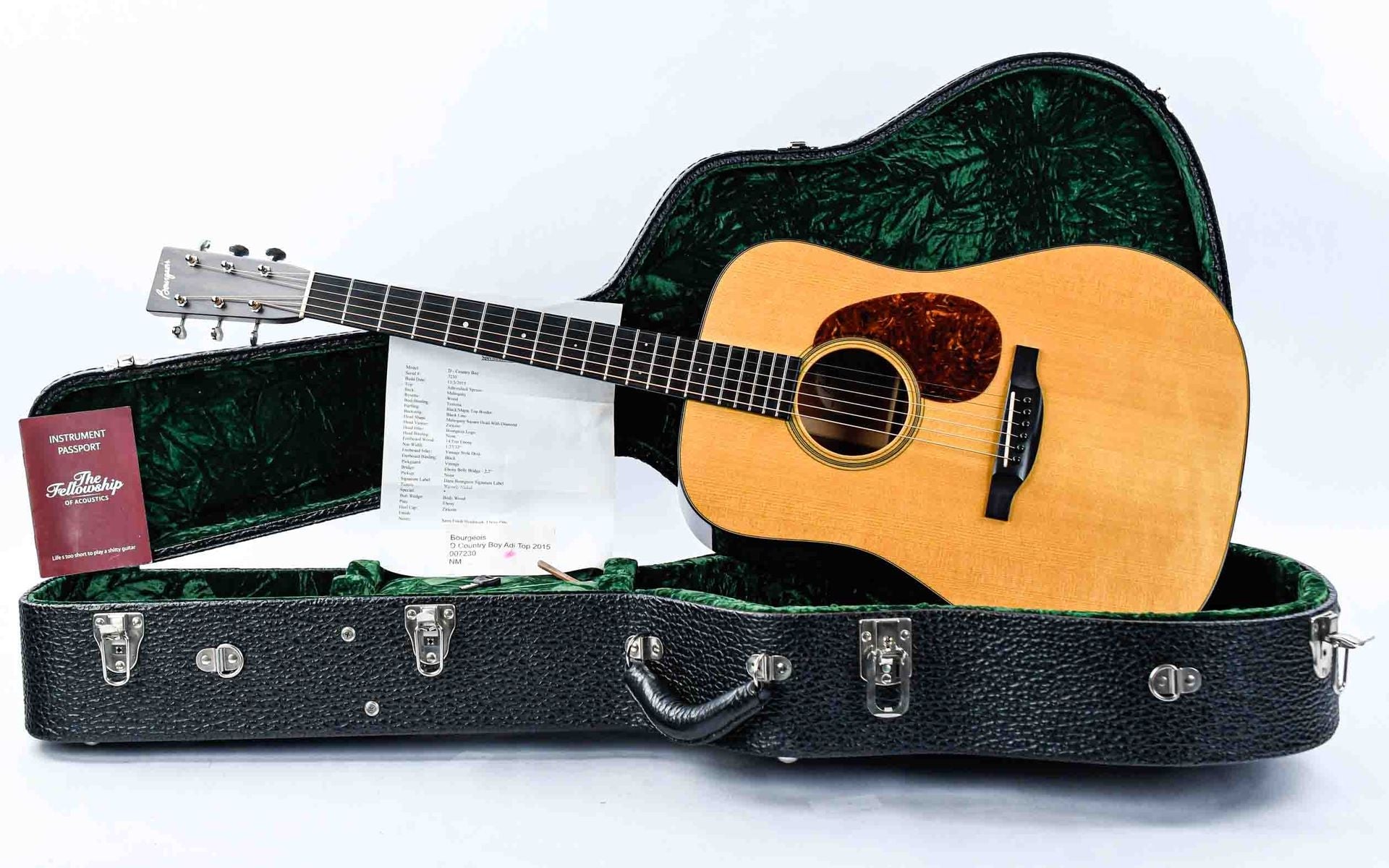 Bourgeois D Country Boy Mahogany Adirondack 2015