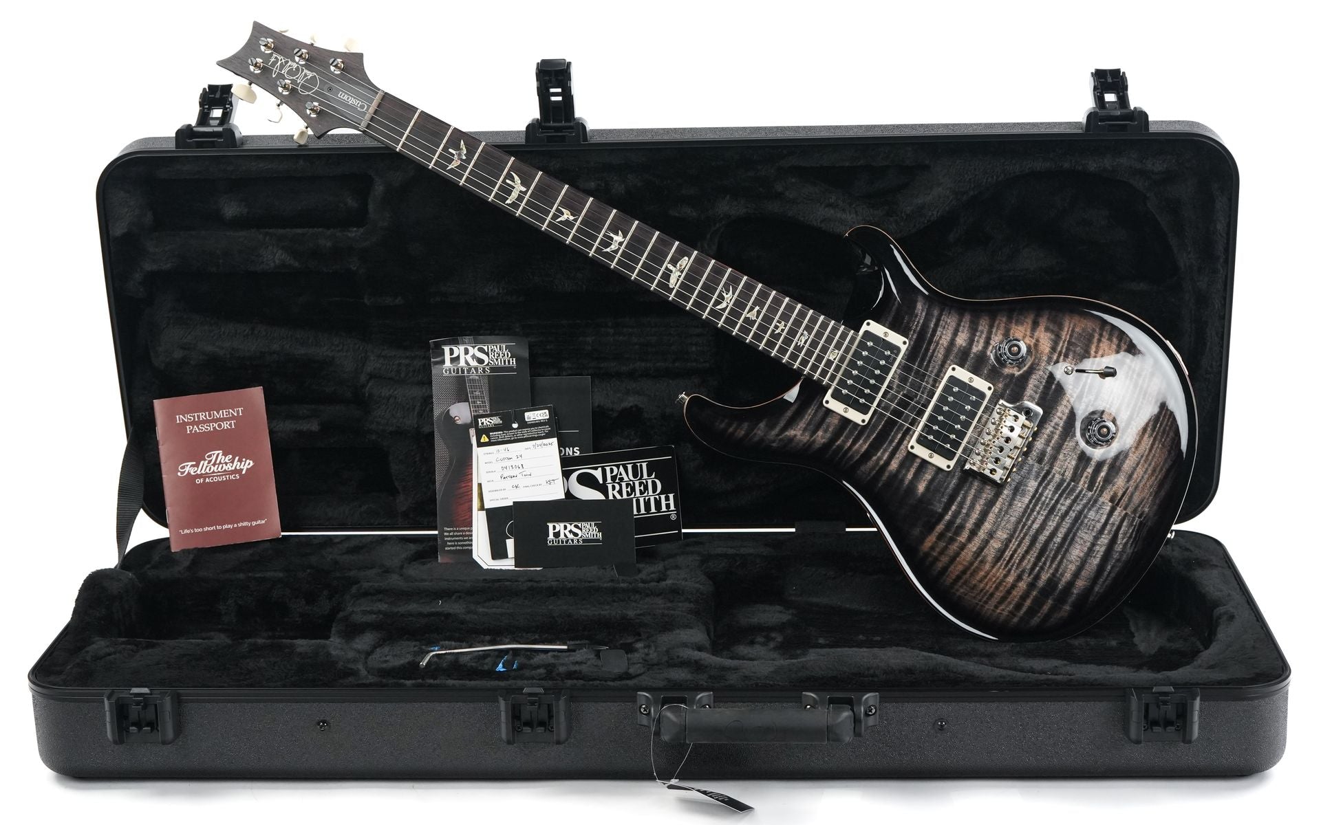 PRS Custom 24 Charcoal Burst