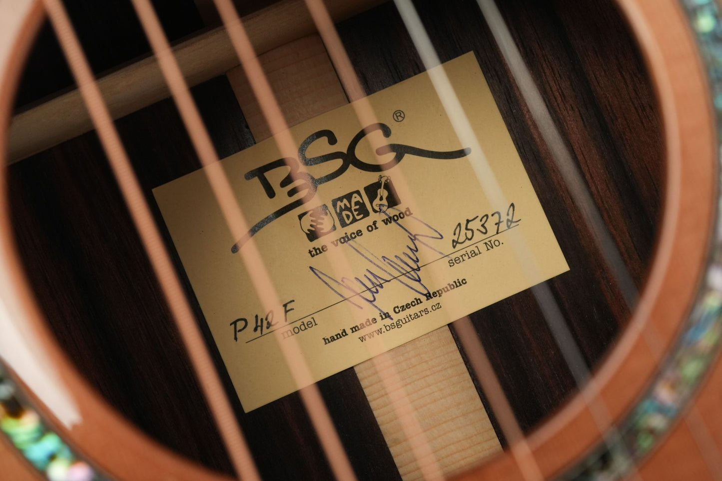 BSG P42F 45 style Macassar Ebony Cedar