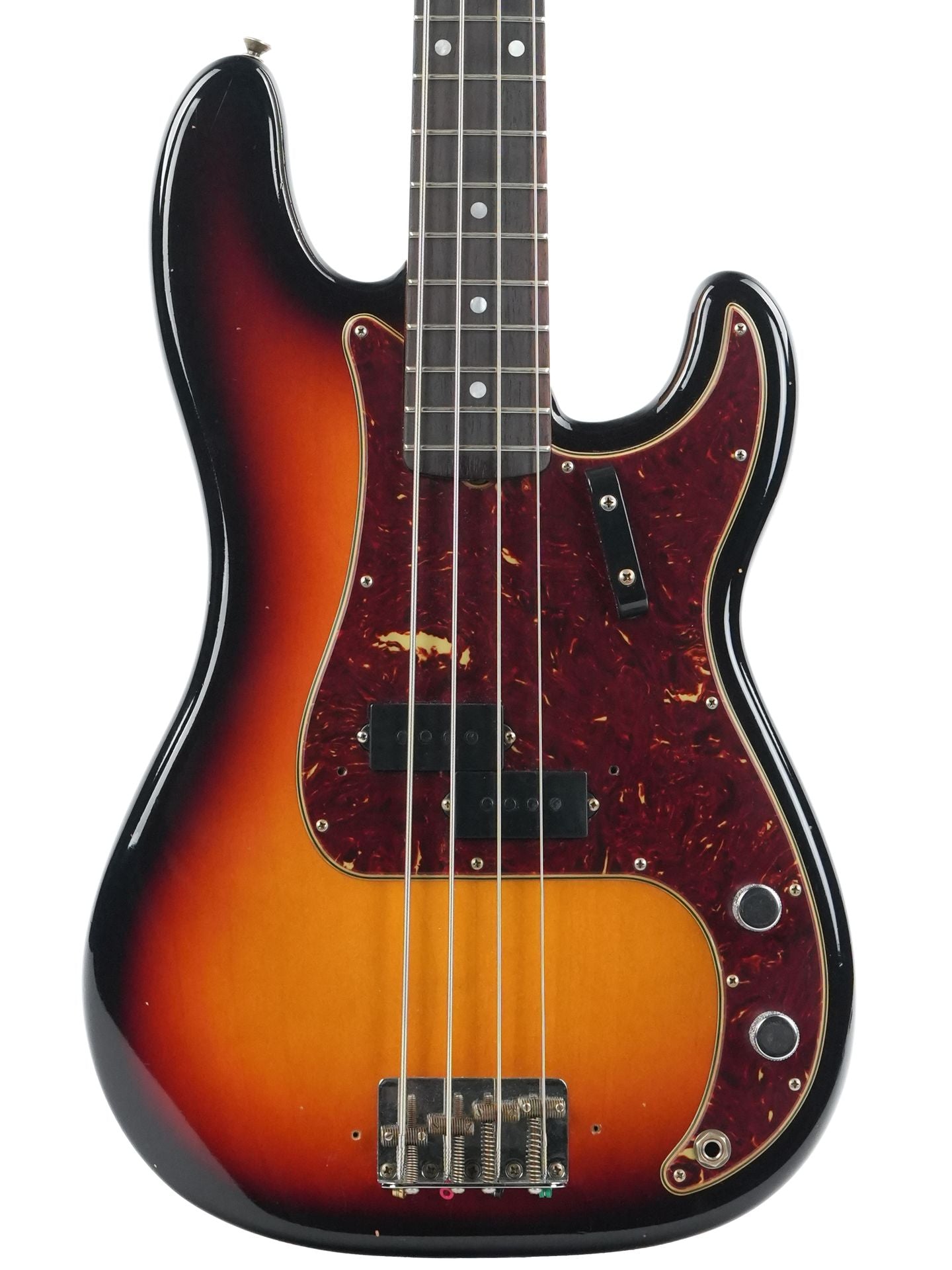 Fender Custom Shop 66 Precision bass Journeyman Bleached 3 Tone Sunburst 2023