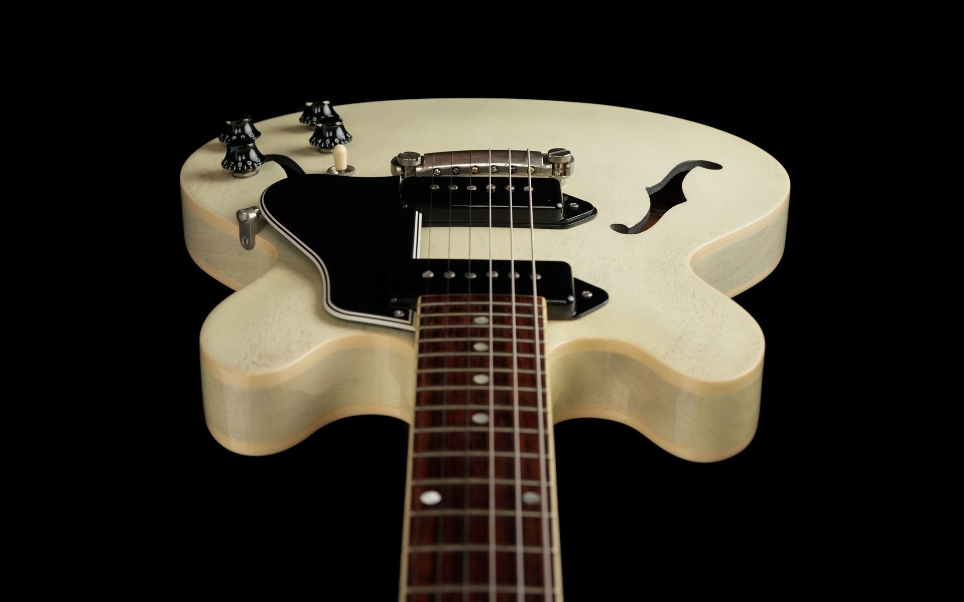 Gibson Custom Shop CS336 All Mahogany TV White 2017