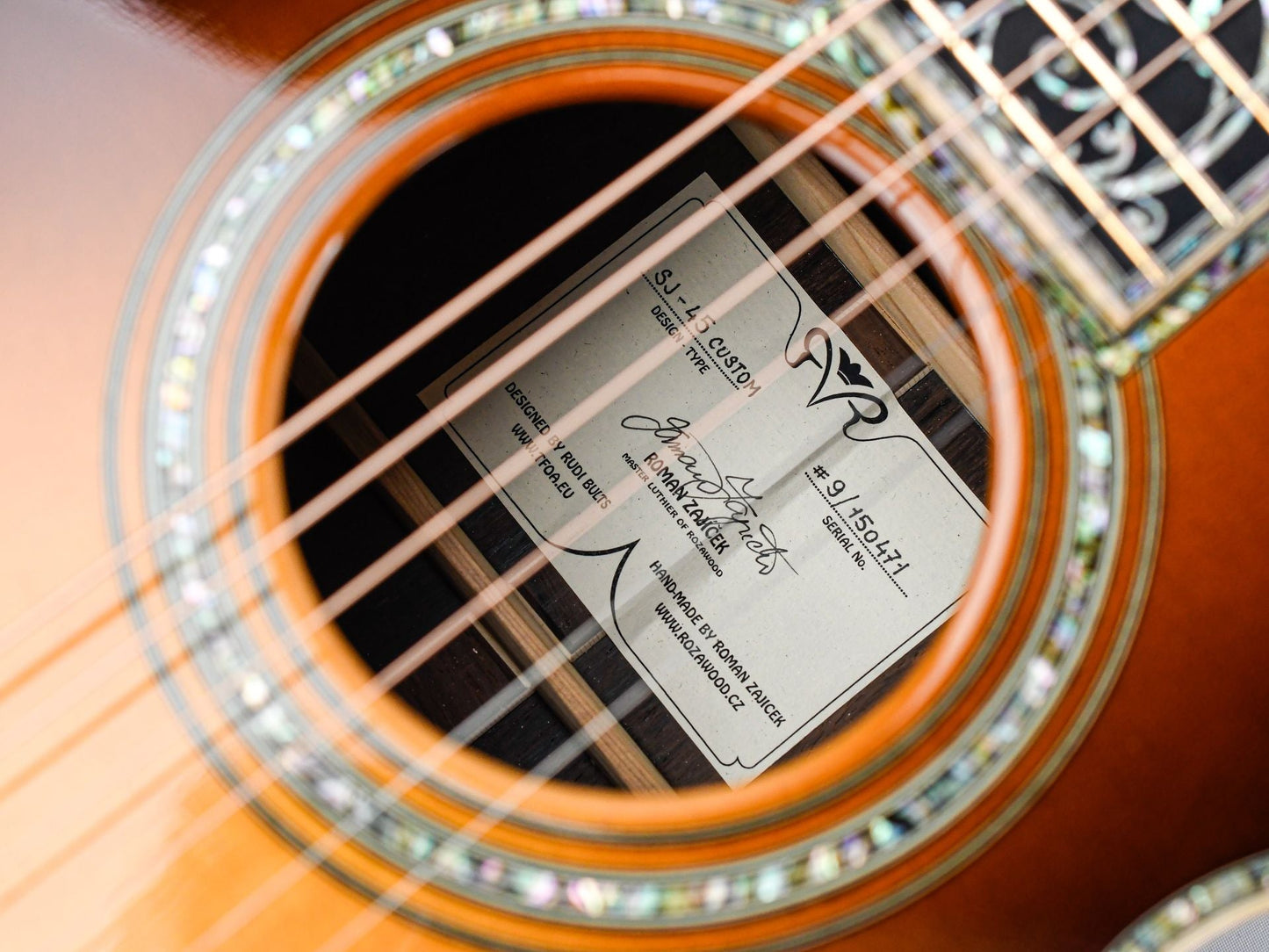 R&R SJ45 Custom Brazilian Rosewood 2015