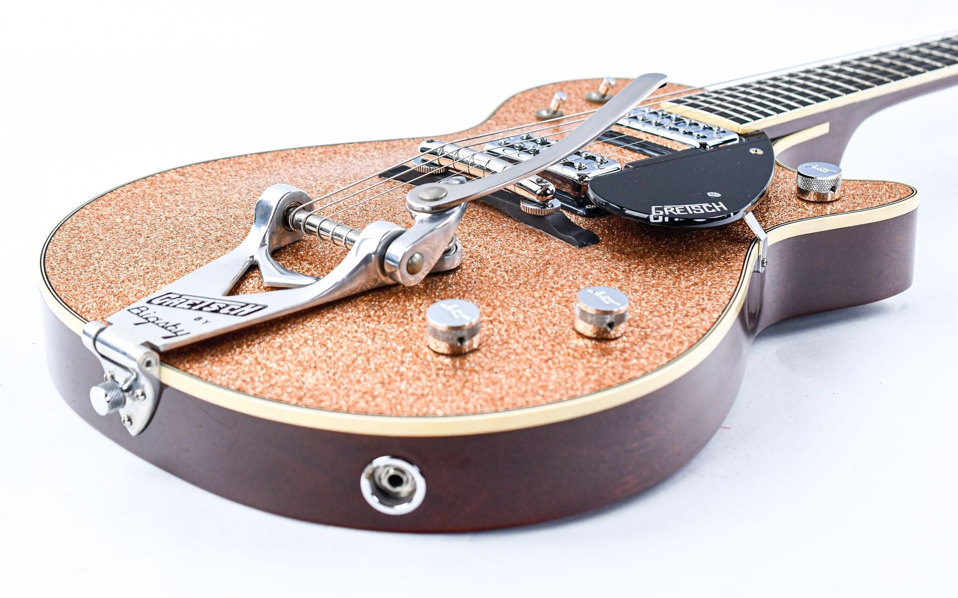 Gretsch G6128CS 59 Duo Jet Masterbuilt Champagne Sparkle 2012