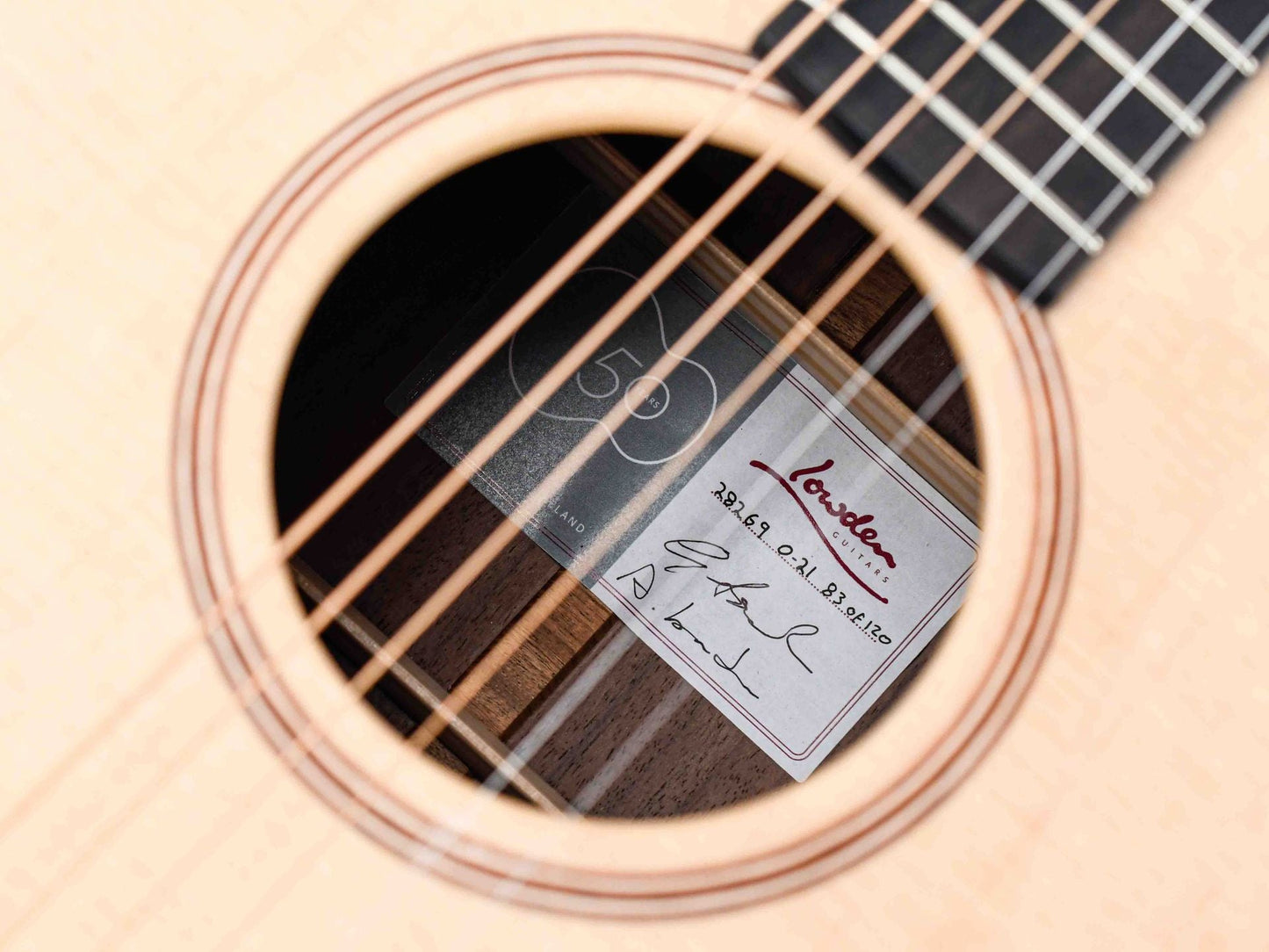 Lowden 50th Anniversary O21 Walnut Sitka Spruce