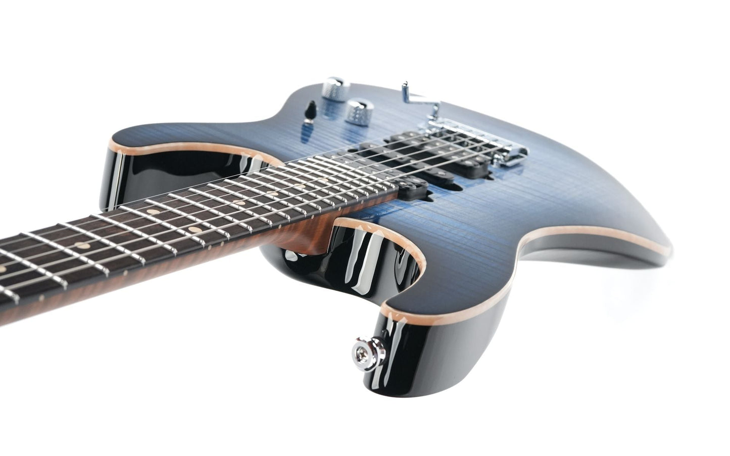 Suhr Modern Custom Faded Trans Whale Blue Burst