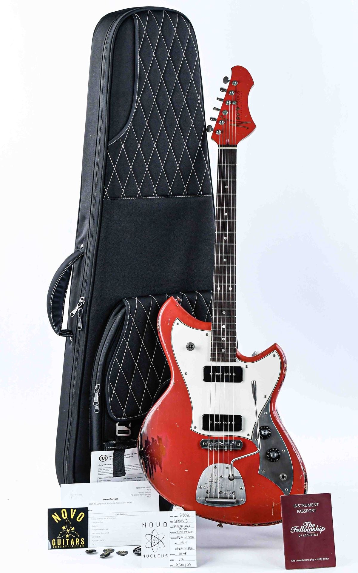 Novo Limited Dealer Serus J Finish Over Finish Fiesta Red
