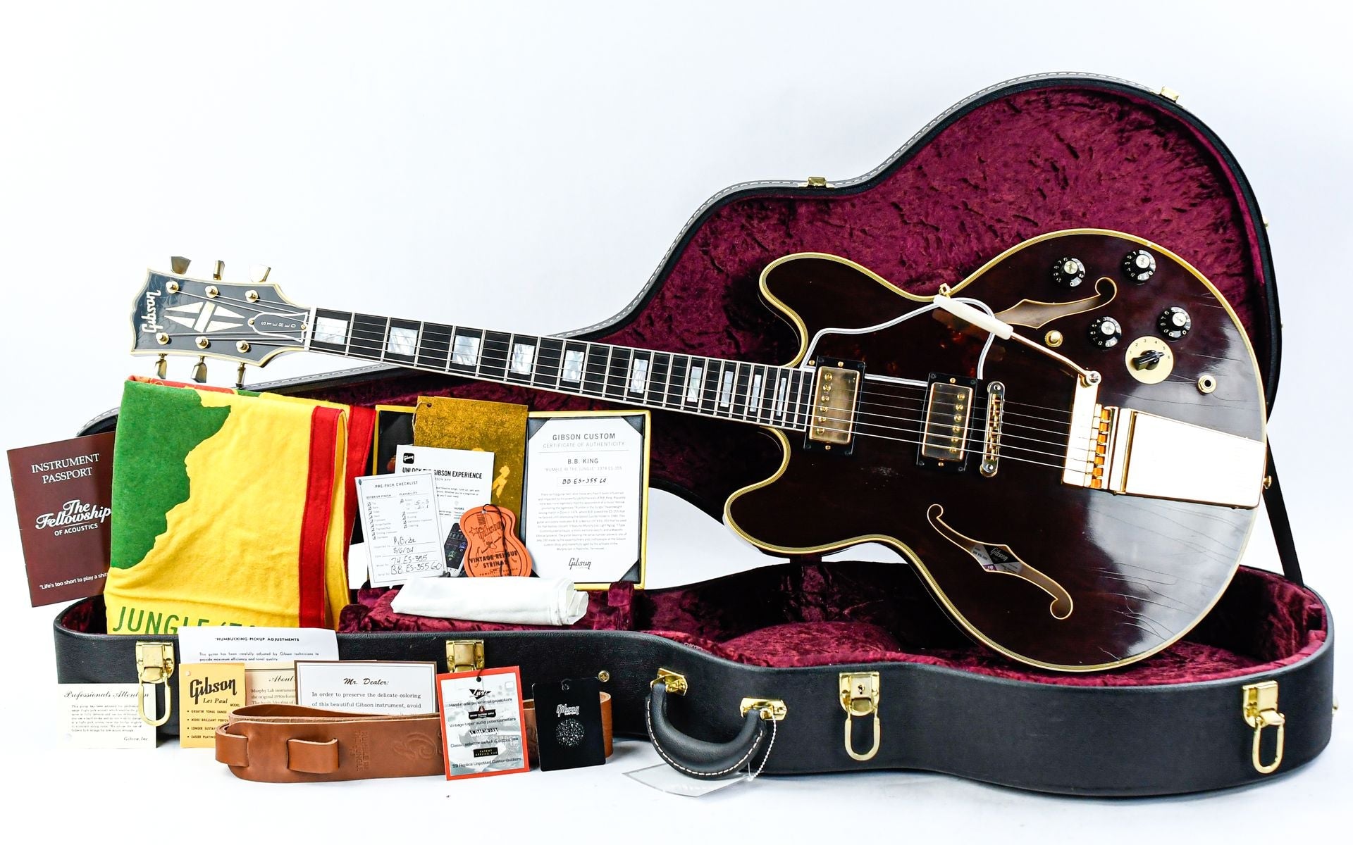 Gibson B.B. King Rumble in the Jungle ES355 Walnut 2024