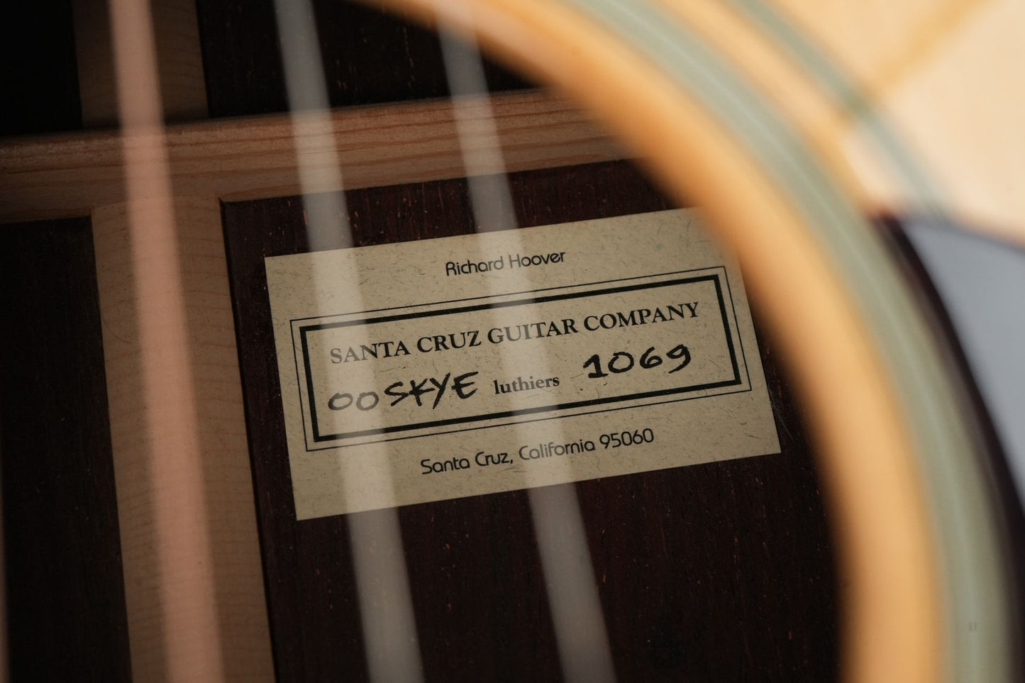 Santa Cruz OO Eric Skye Cocobolo Adirondack Spruce 2019