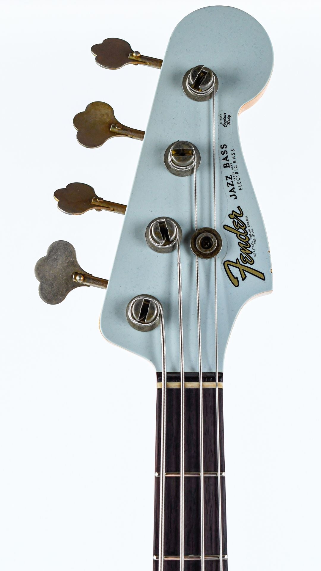 Fender Custom Shop 63 Jazz Bass Journeyman Faded Aged Sonic Blue
