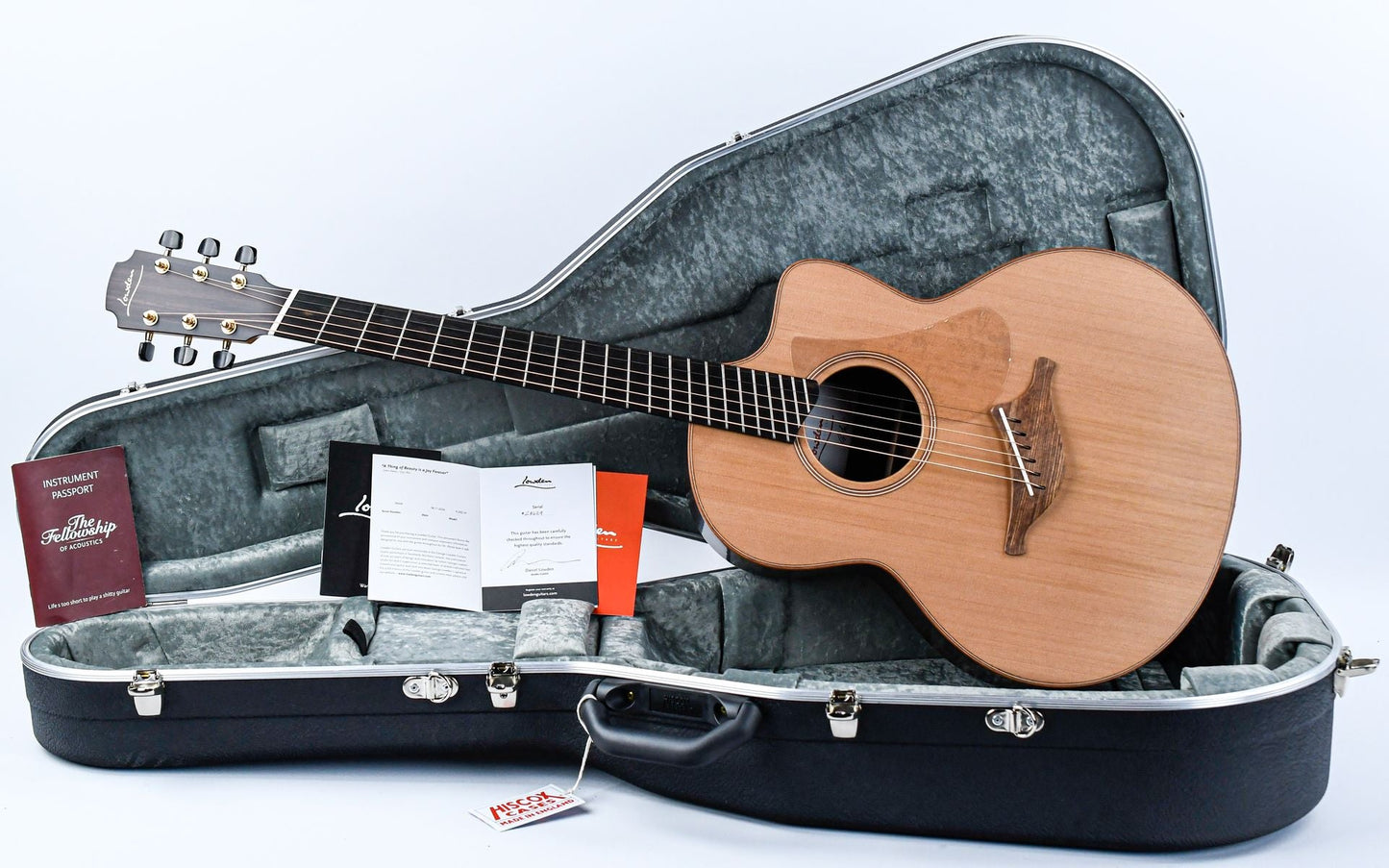 Lowden F25C Fan Fret Indian Rosewood Cedar
