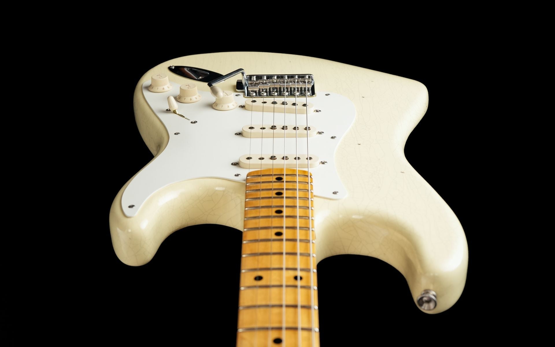 Fender Custom Shop '55 Stratocaster Vintage White Journeyman