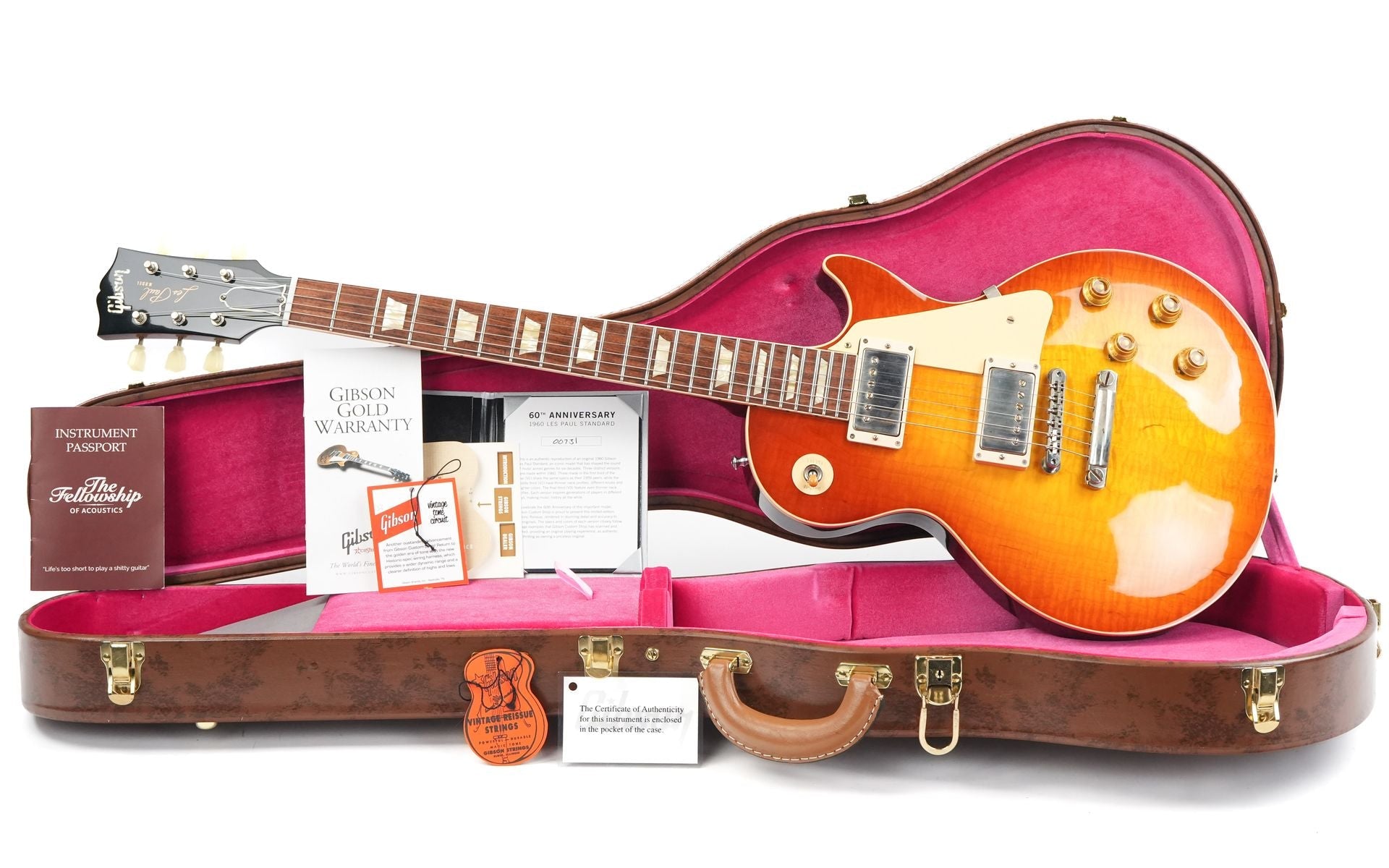 Gibson Custom Shop 1960 Les Paul Standard V1 60th Anniversary 2020