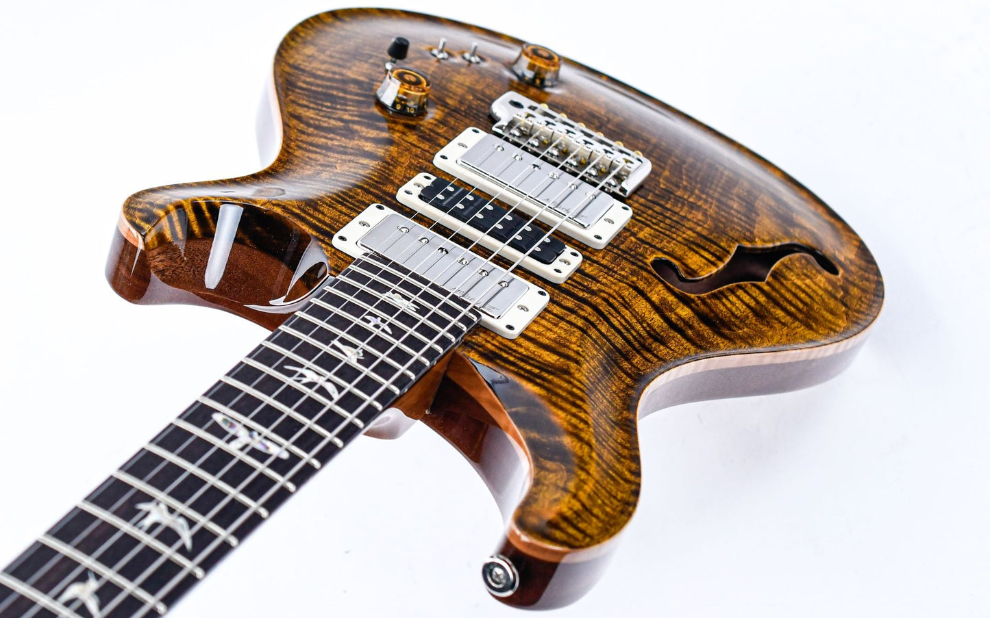 PRS Special 22 Semi Hollow Yellow Tiger