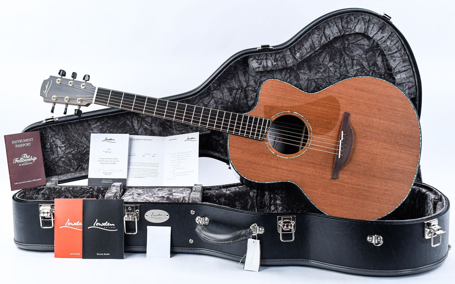 Lowden F50C African Blackwood Sinker Redwood