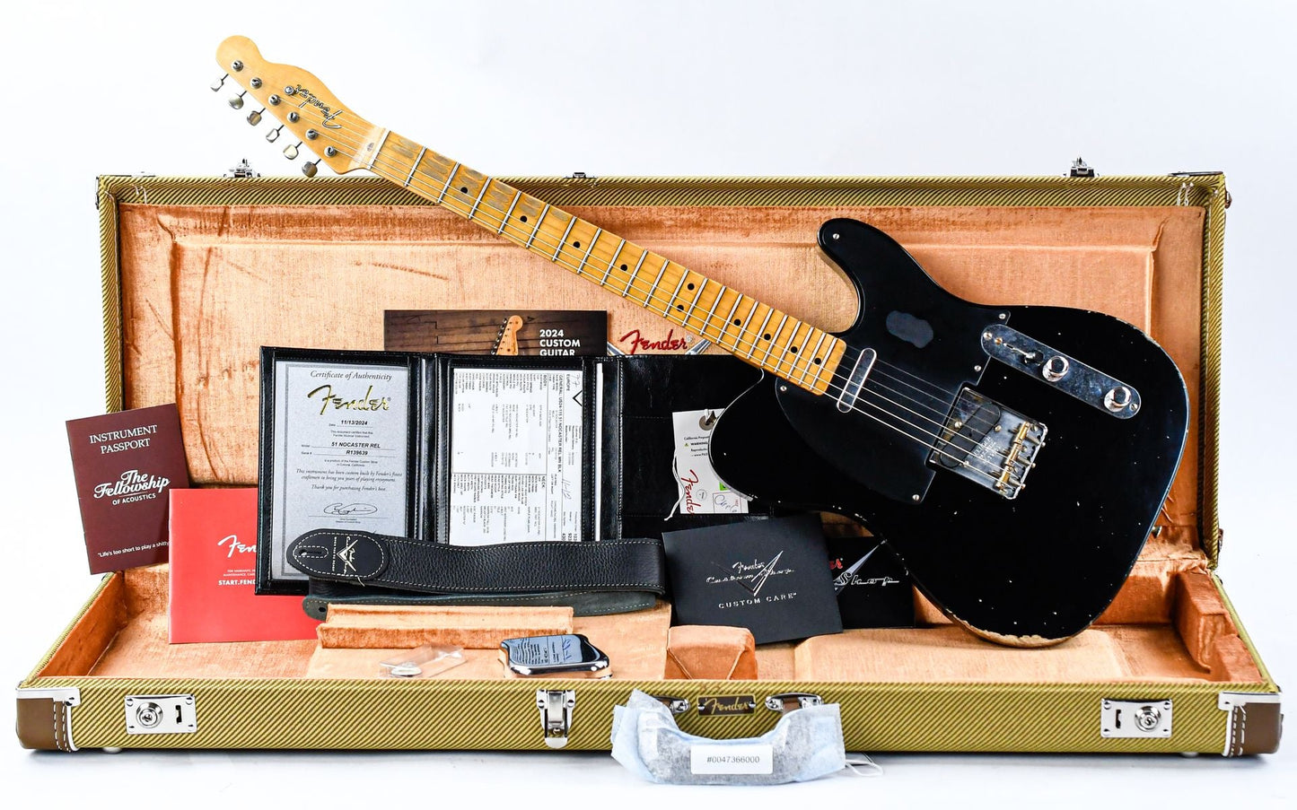 Fender Custom Shop 51 Nocaster Relic Black
