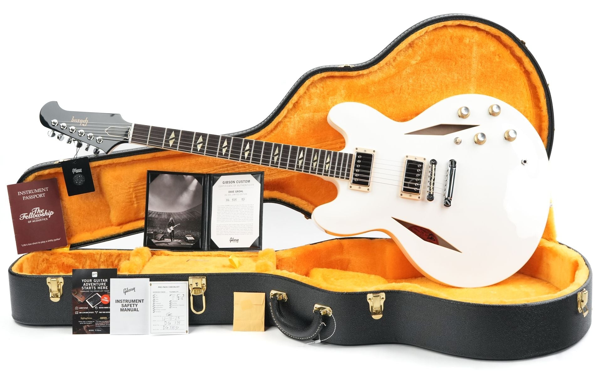 Gibson Custom Dave Grohl DG335 Alpine White Limited 37 of 50 2025