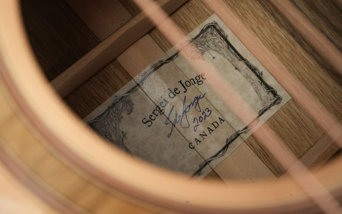 Sergei de Jonge Grand OM Black Limba Spruce