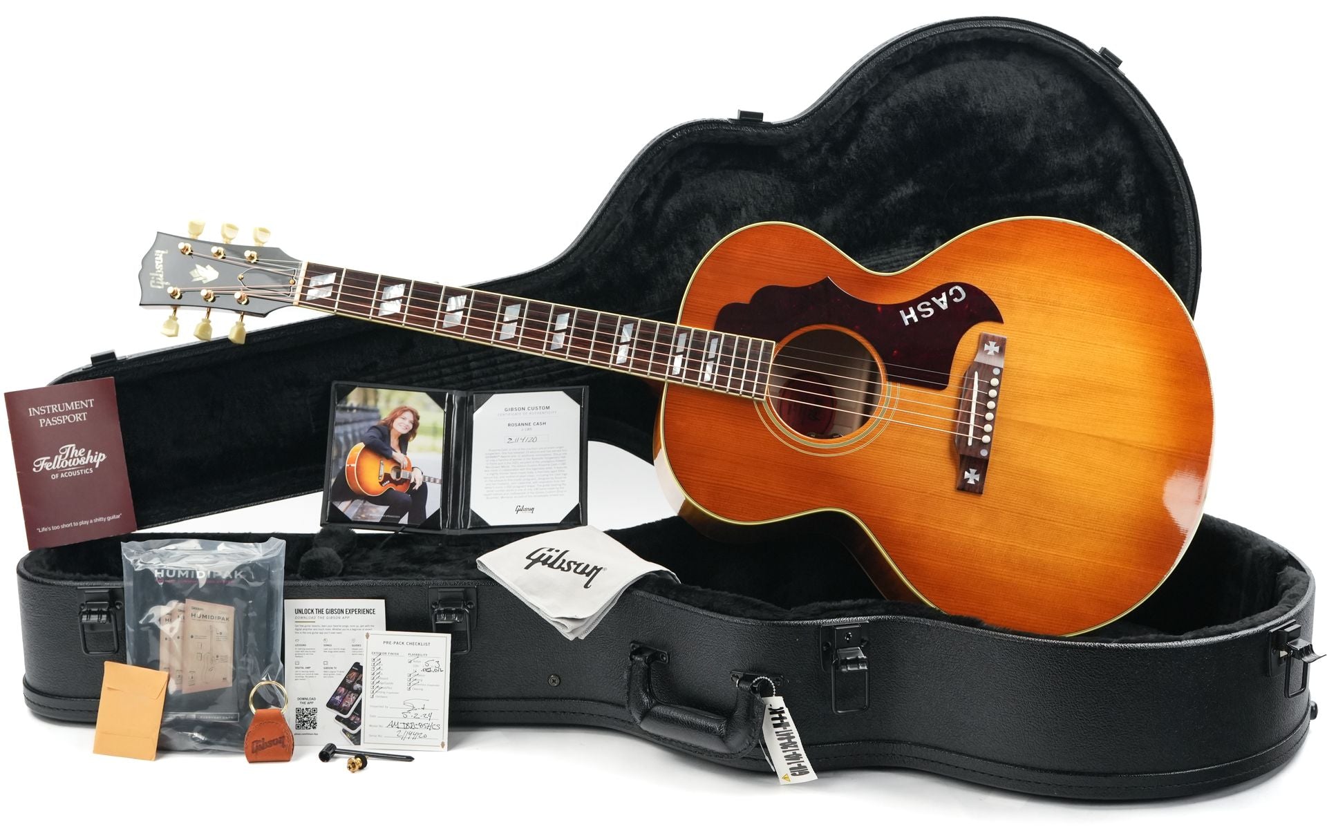 Gibson Rosanne Cash J185 Heritage Cherry Sunburst 2024