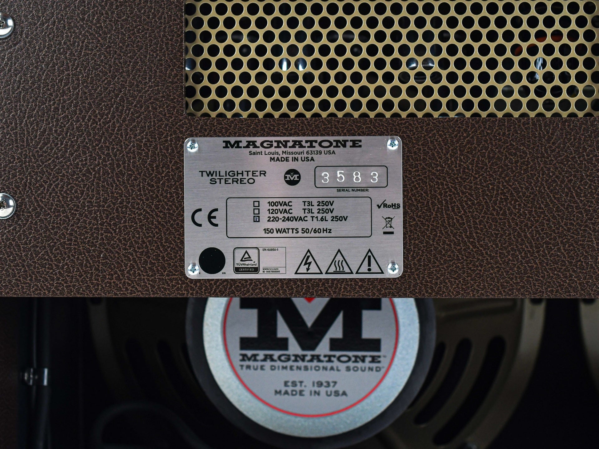 Magnatone Twilighter Stereo 2x12 Combo