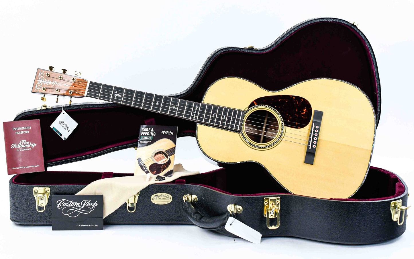 Martin Custom Shop 0045 Italian Alpine Guatemalan Rosewood